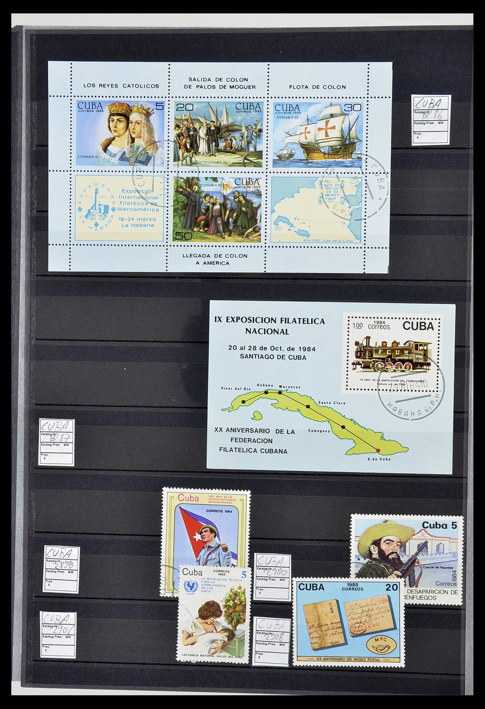 34566 162 - Postzegelverzameling 34566 Cuba 1879-2019!!