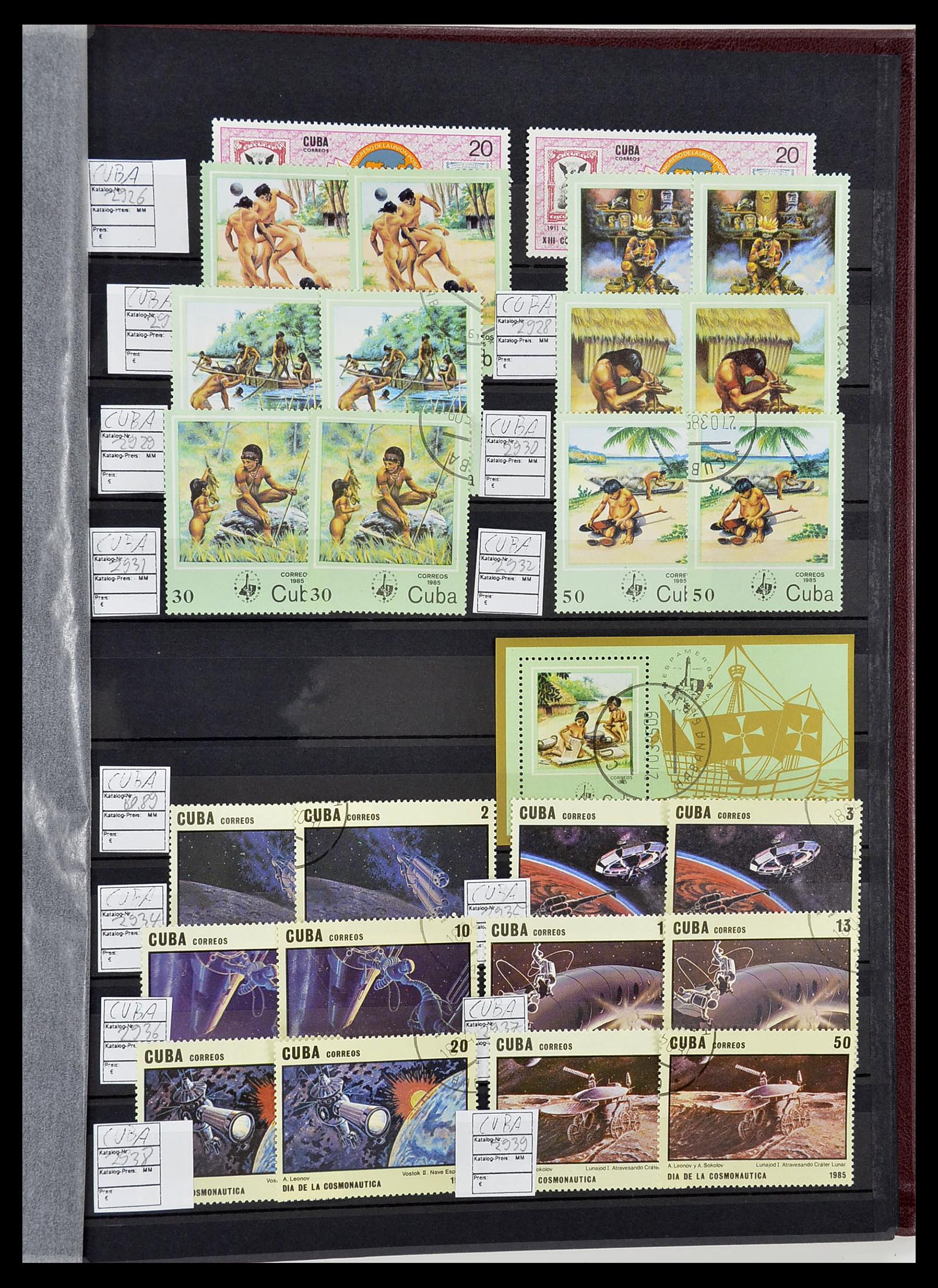34566 165 - Postzegelverzameling 34566 Cuba 1879-2019!!
