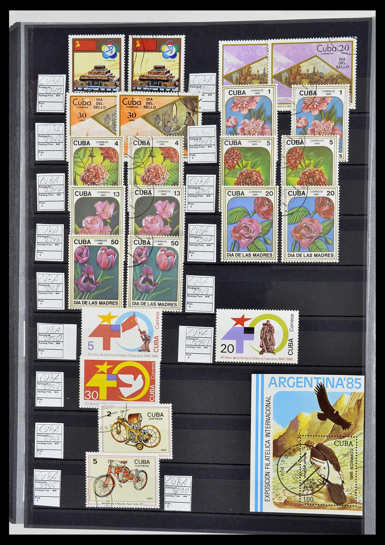 34566 166 - Postzegelverzameling 34566 Cuba 1879-2019!!