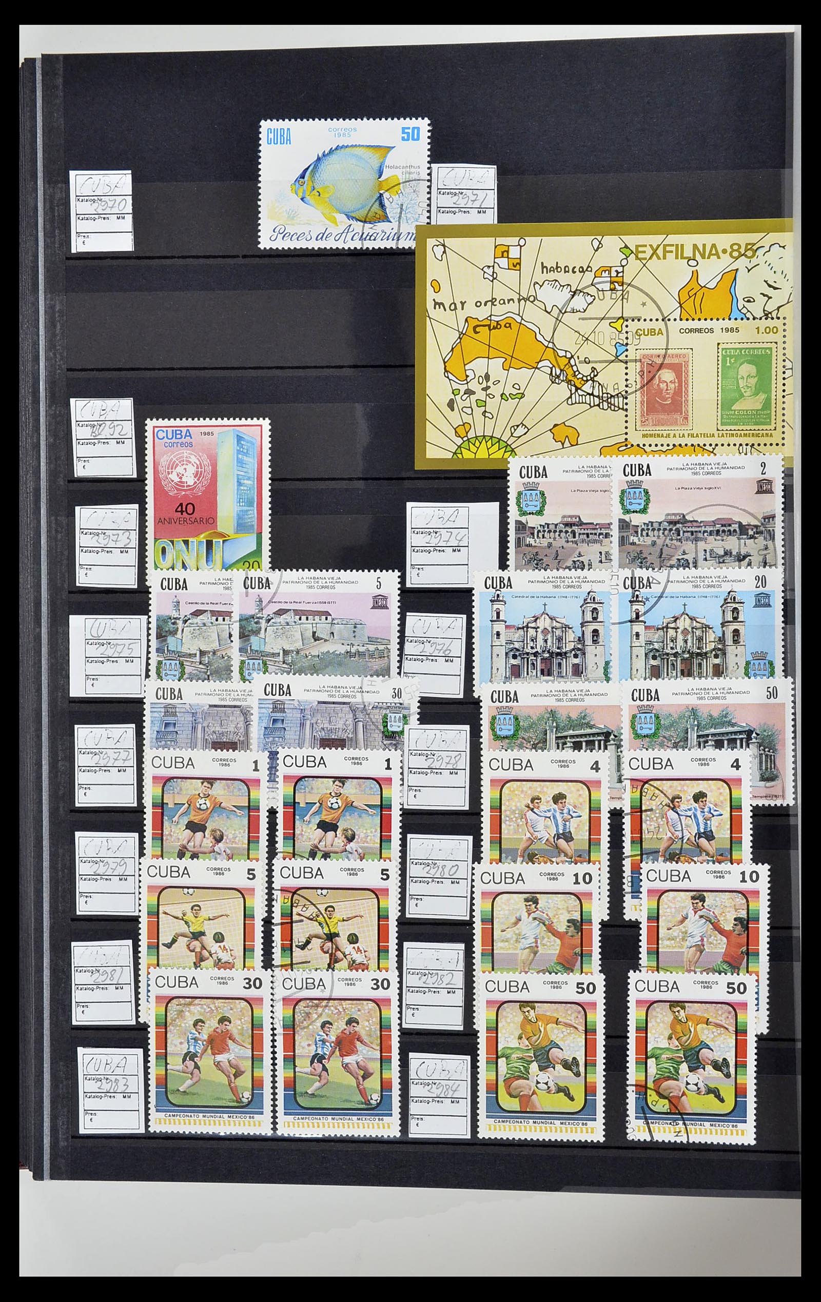 34566 168 - Postzegelverzameling 34566 Cuba 1879-2019!!