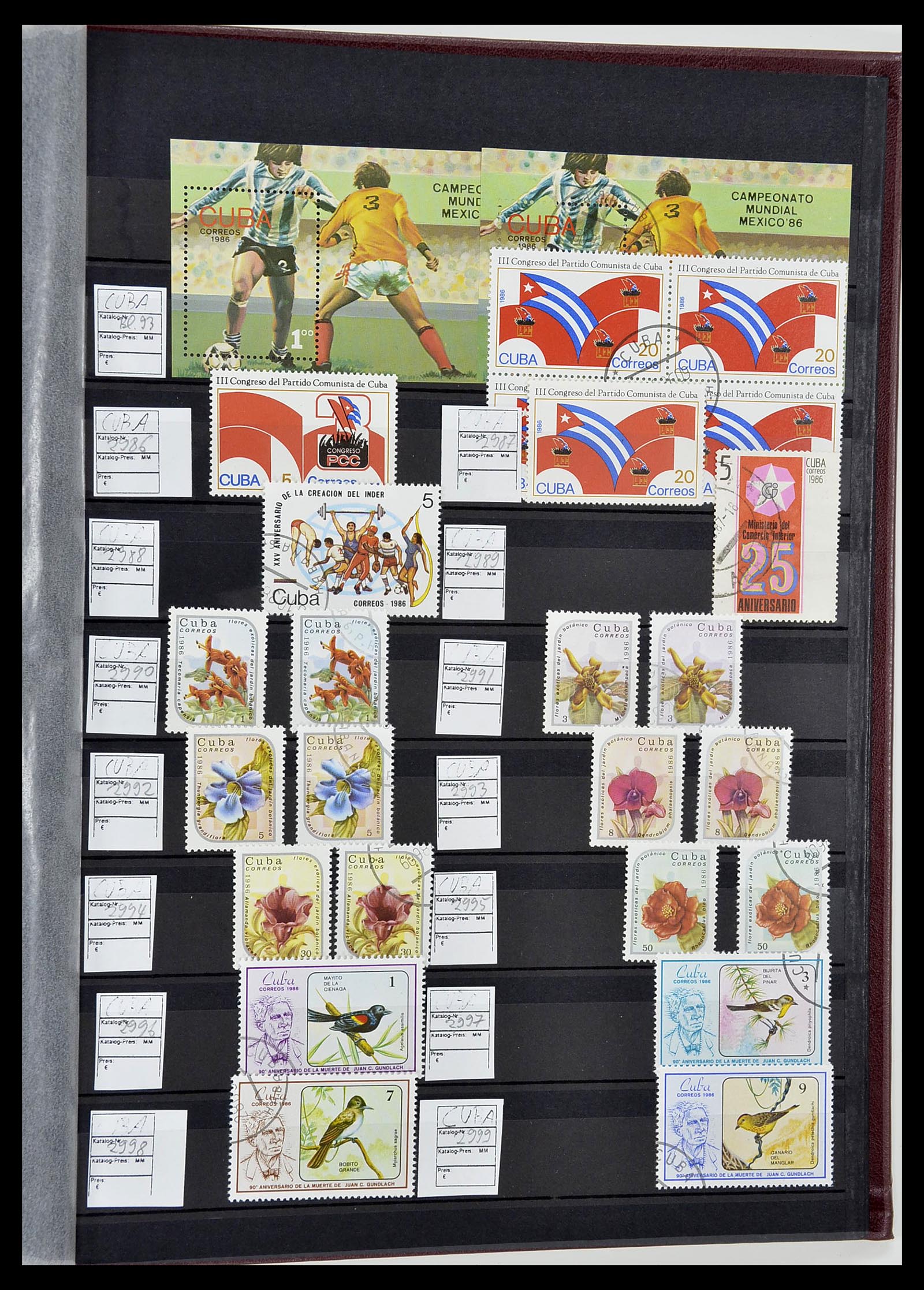 34566 169 - Postzegelverzameling 34566 Cuba 1879-2019!!