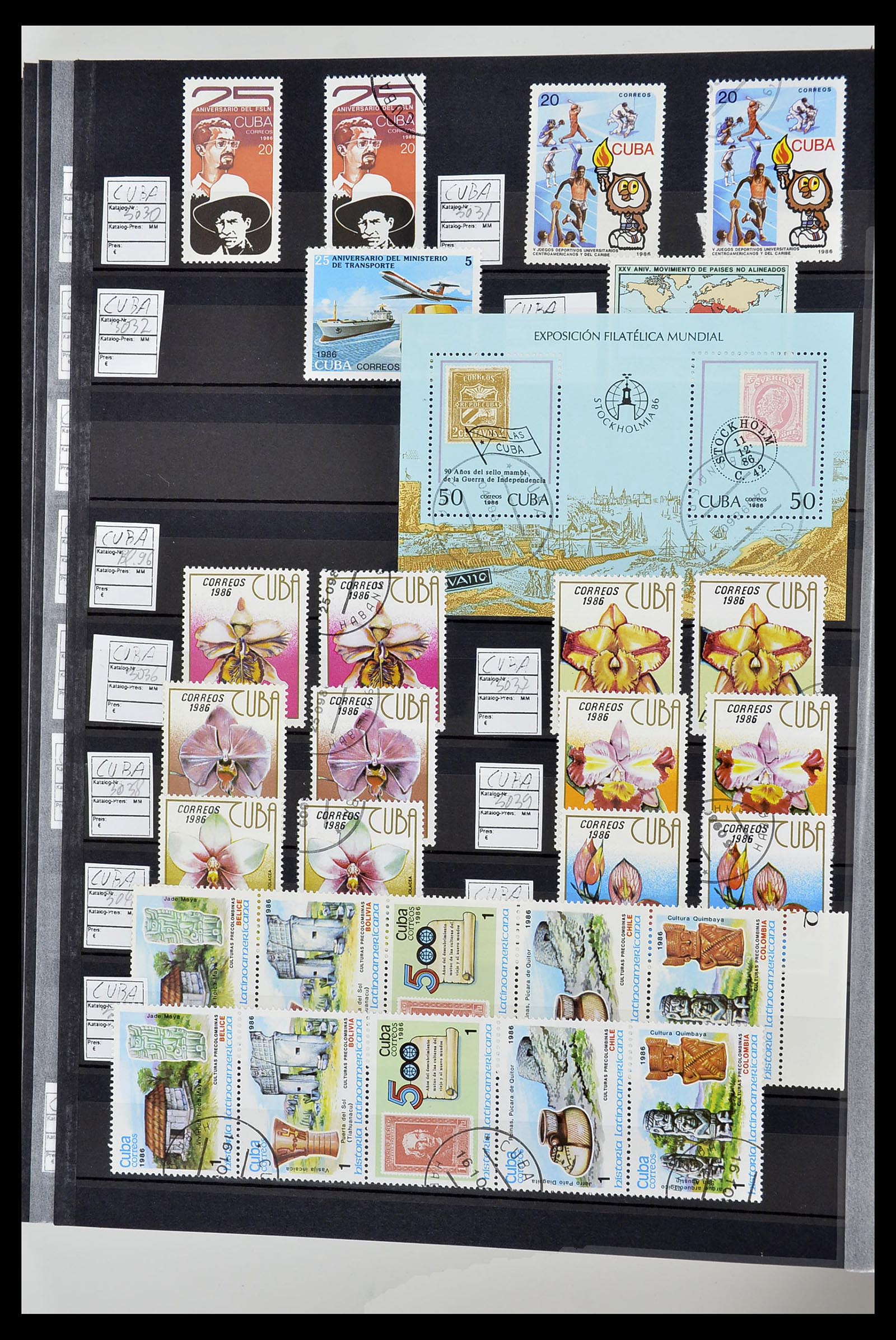 34566 172 - Postzegelverzameling 34566 Cuba 1879-2019!!