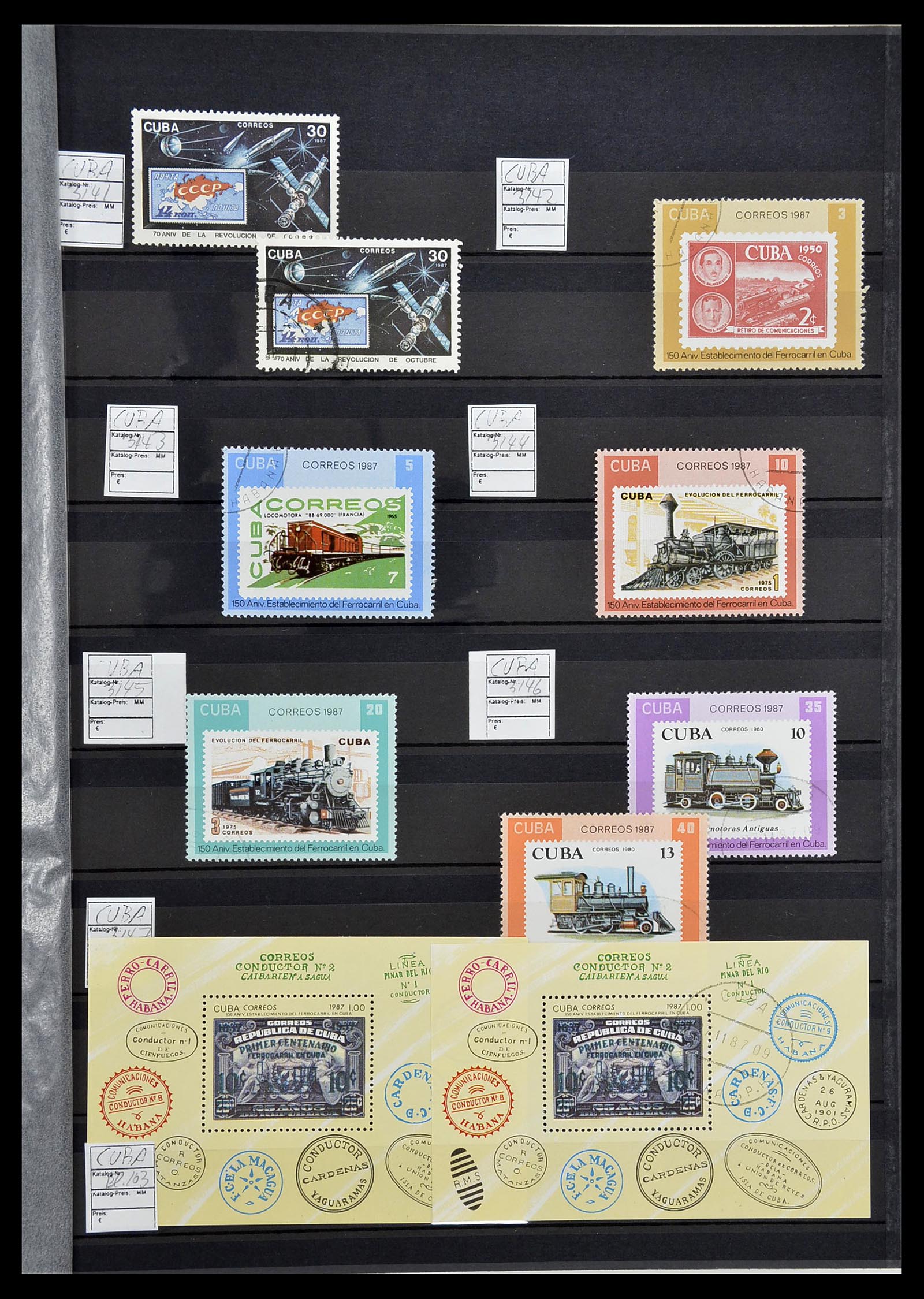 34566 179 - Postzegelverzameling 34566 Cuba 1879-2019!!