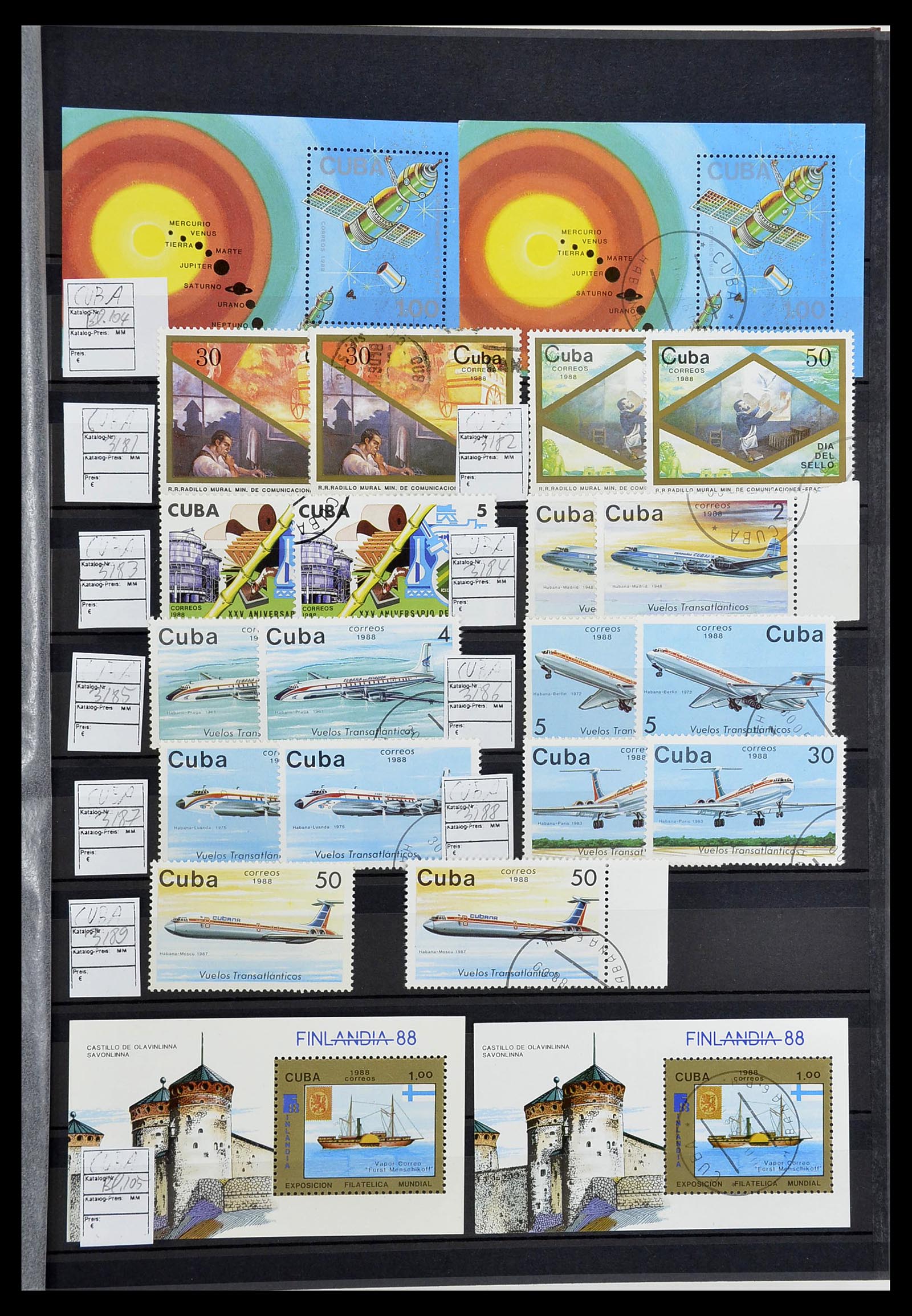 34566 182 - Postzegelverzameling 34566 Cuba 1879-2019!!