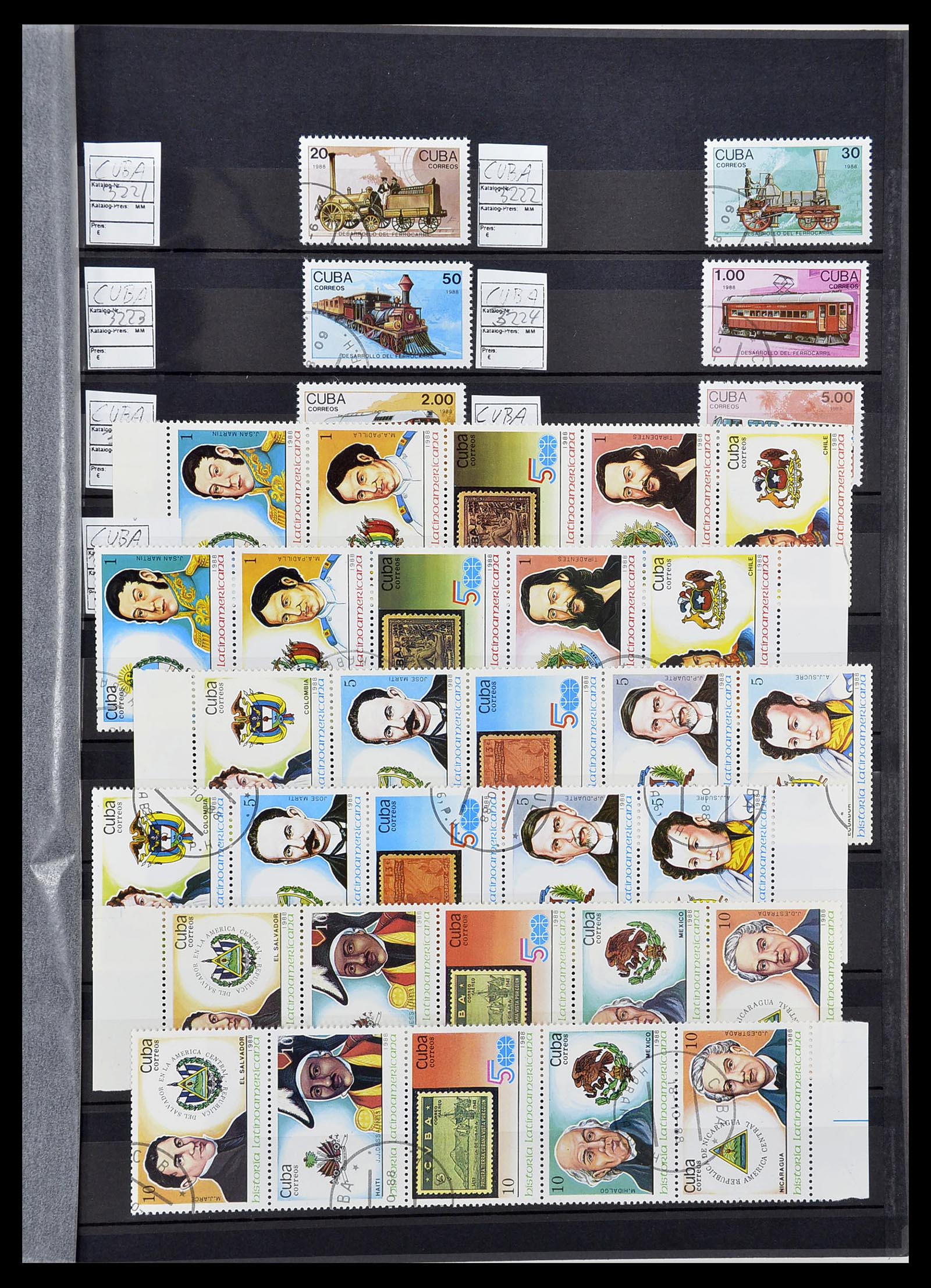 34566 186 - Postzegelverzameling 34566 Cuba 1879-2019!!