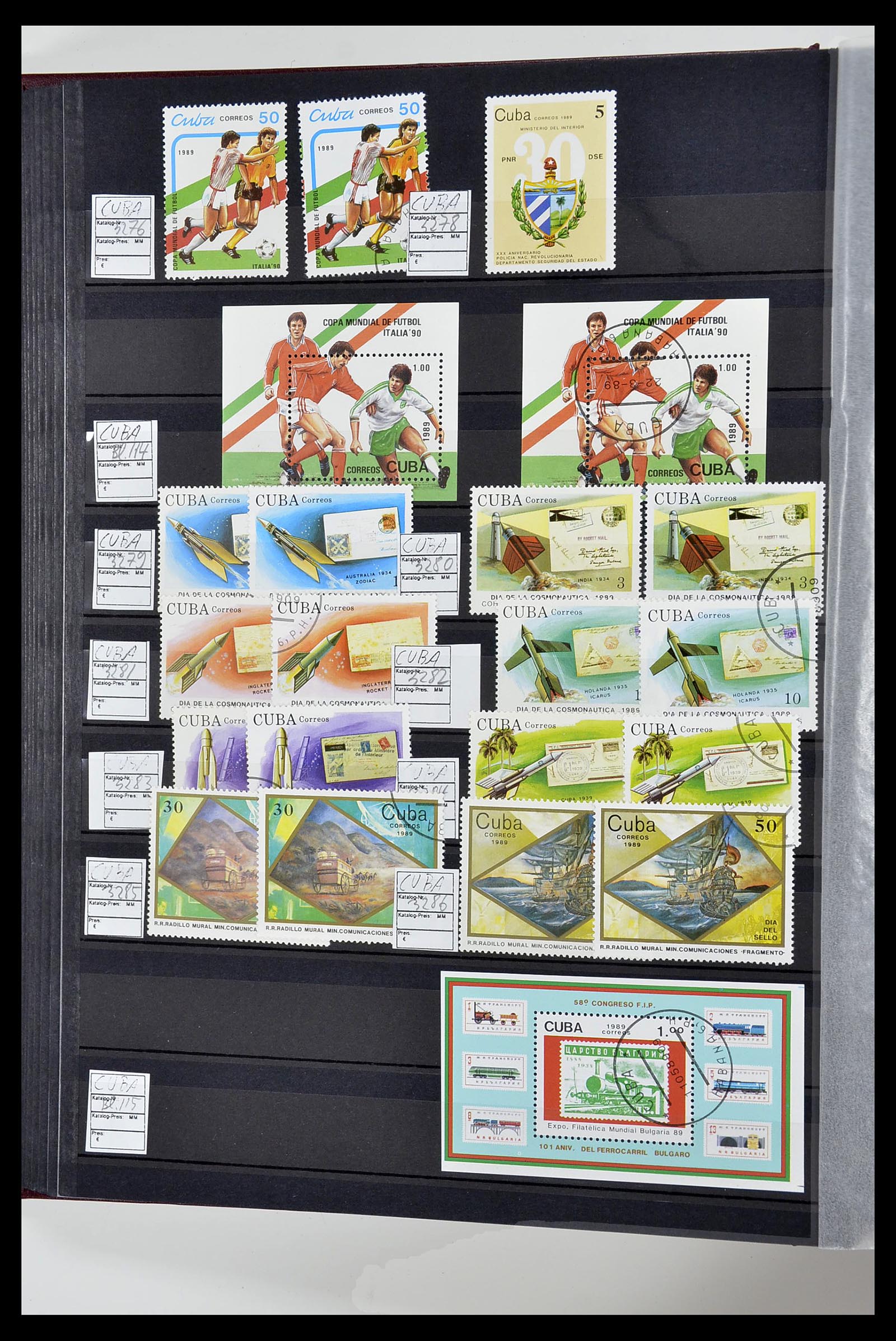 34566 189 - Postzegelverzameling 34566 Cuba 1879-2019!!