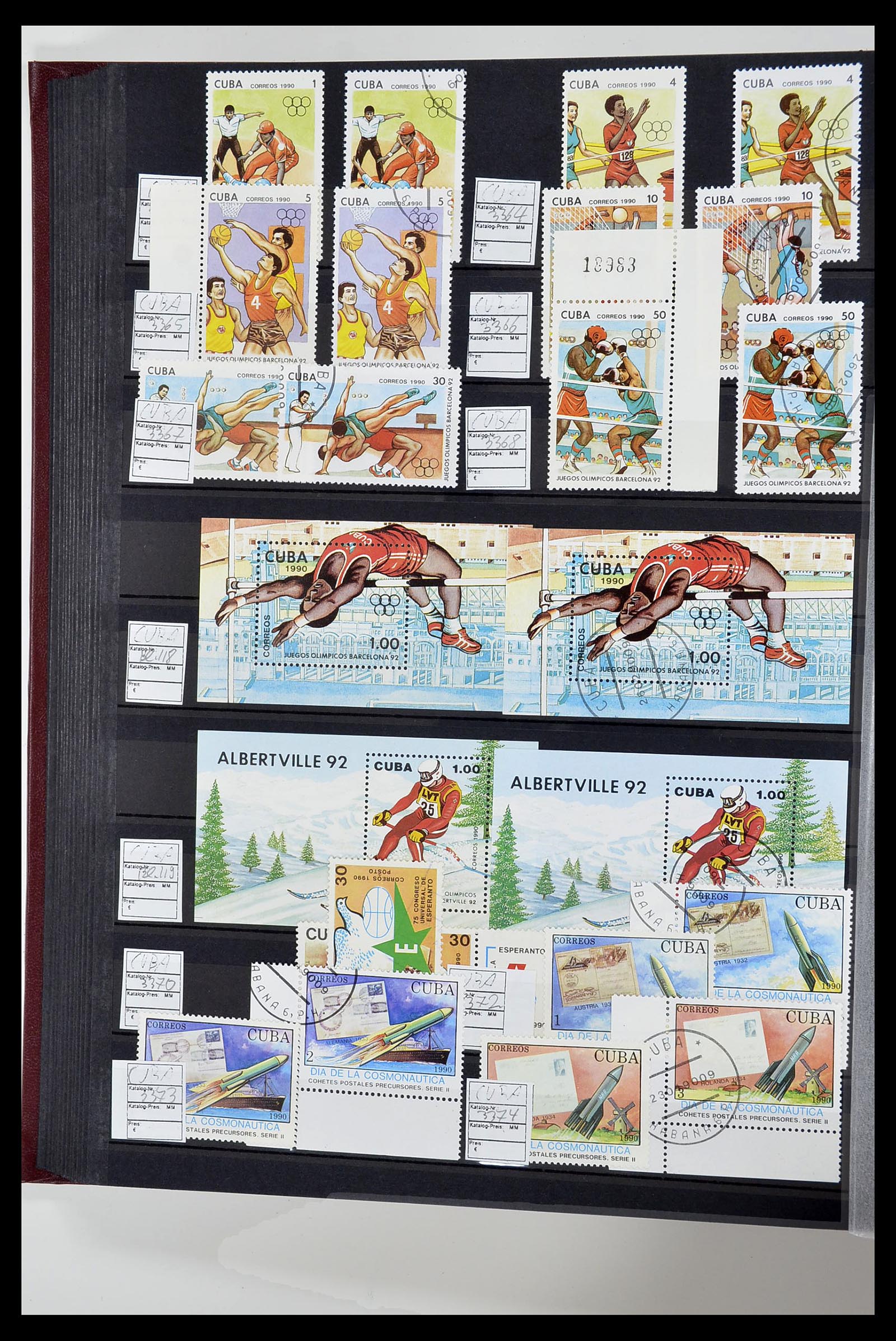 34566 195 - Postzegelverzameling 34566 Cuba 1879-2019!!