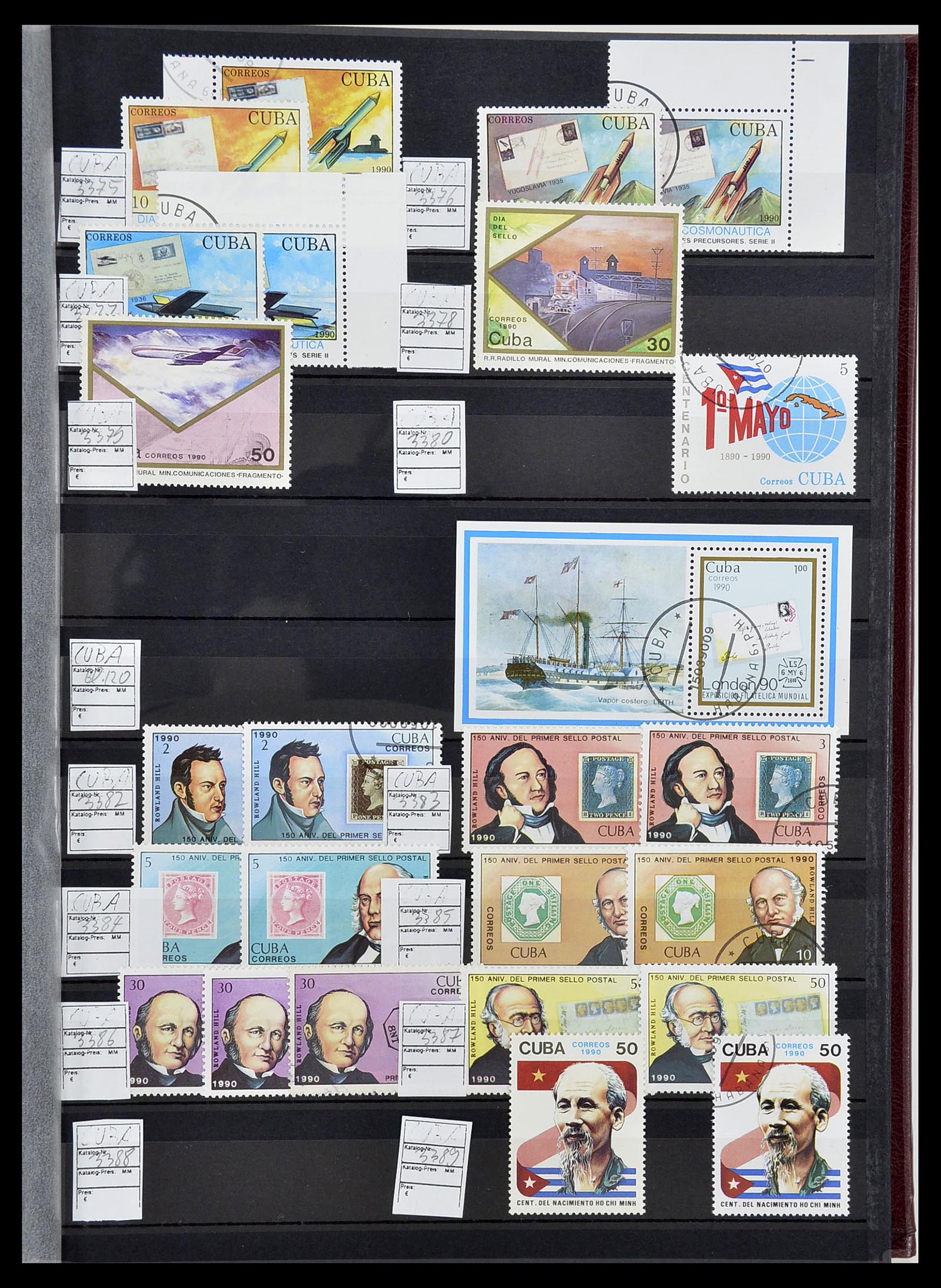 34566 196 - Postzegelverzameling 34566 Cuba 1879-2019!!