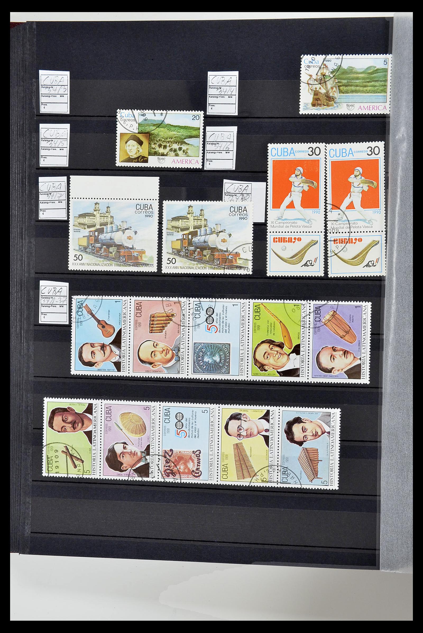 34566 199 - Postzegelverzameling 34566 Cuba 1879-2019!!