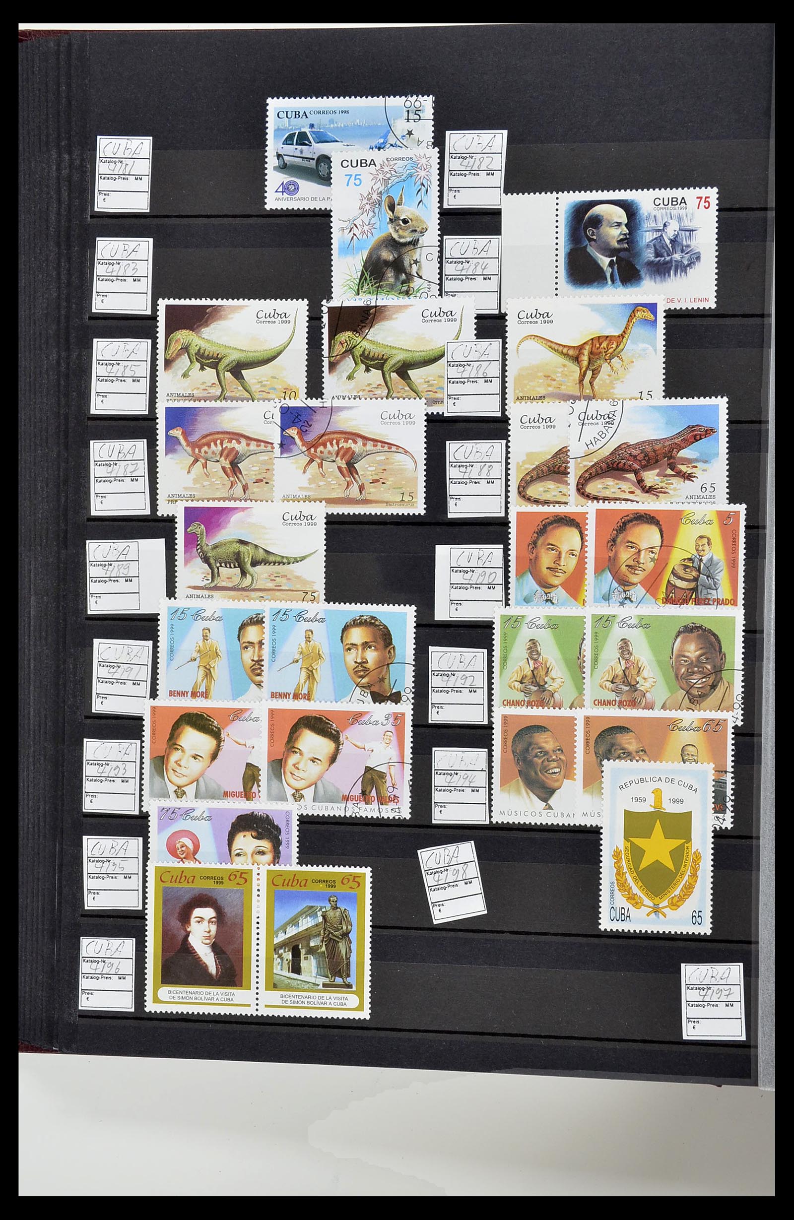 34566 249 - Postzegelverzameling 34566 Cuba 1879-2019!!