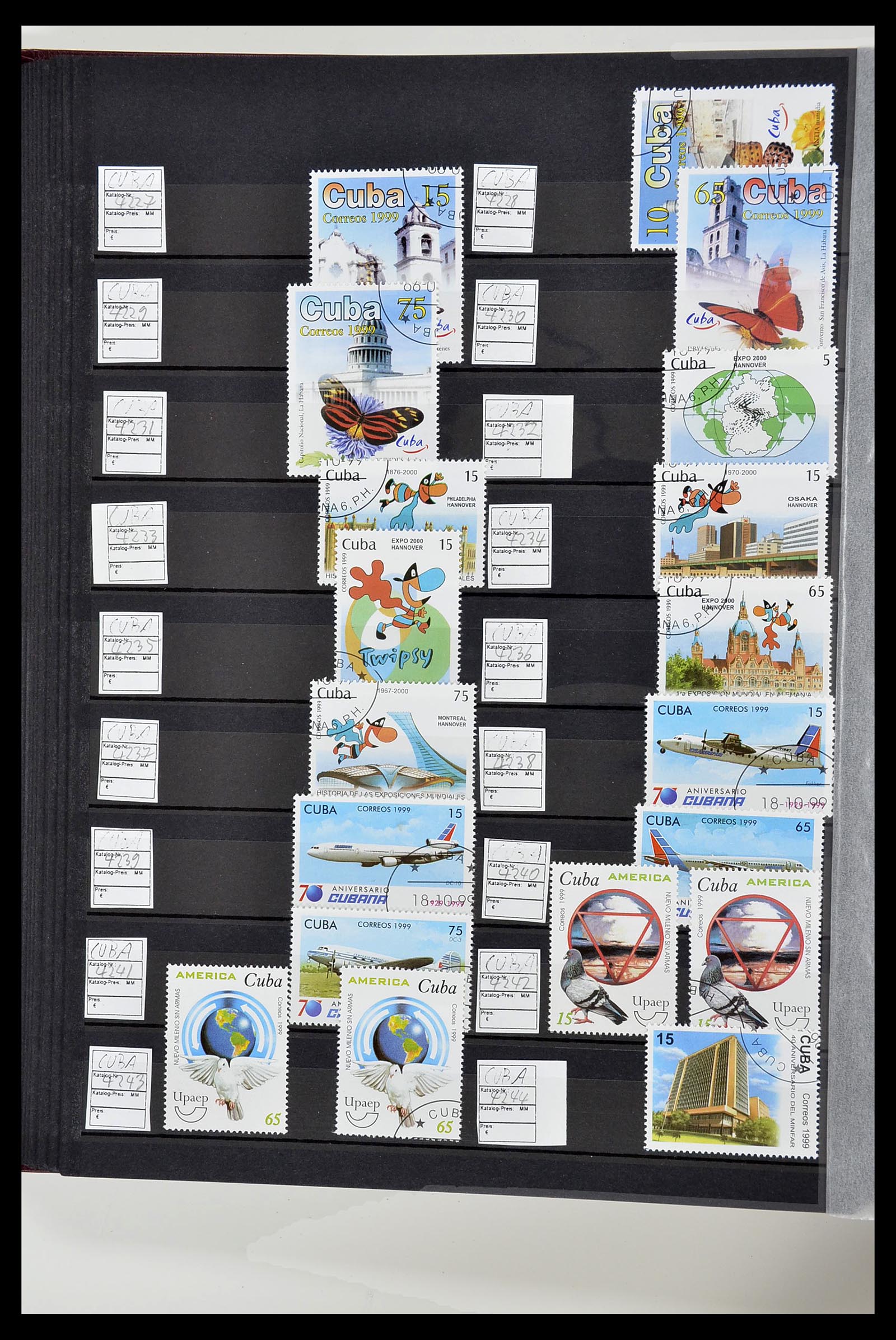 34566 253 - Postzegelverzameling 34566 Cuba 1879-2019!!