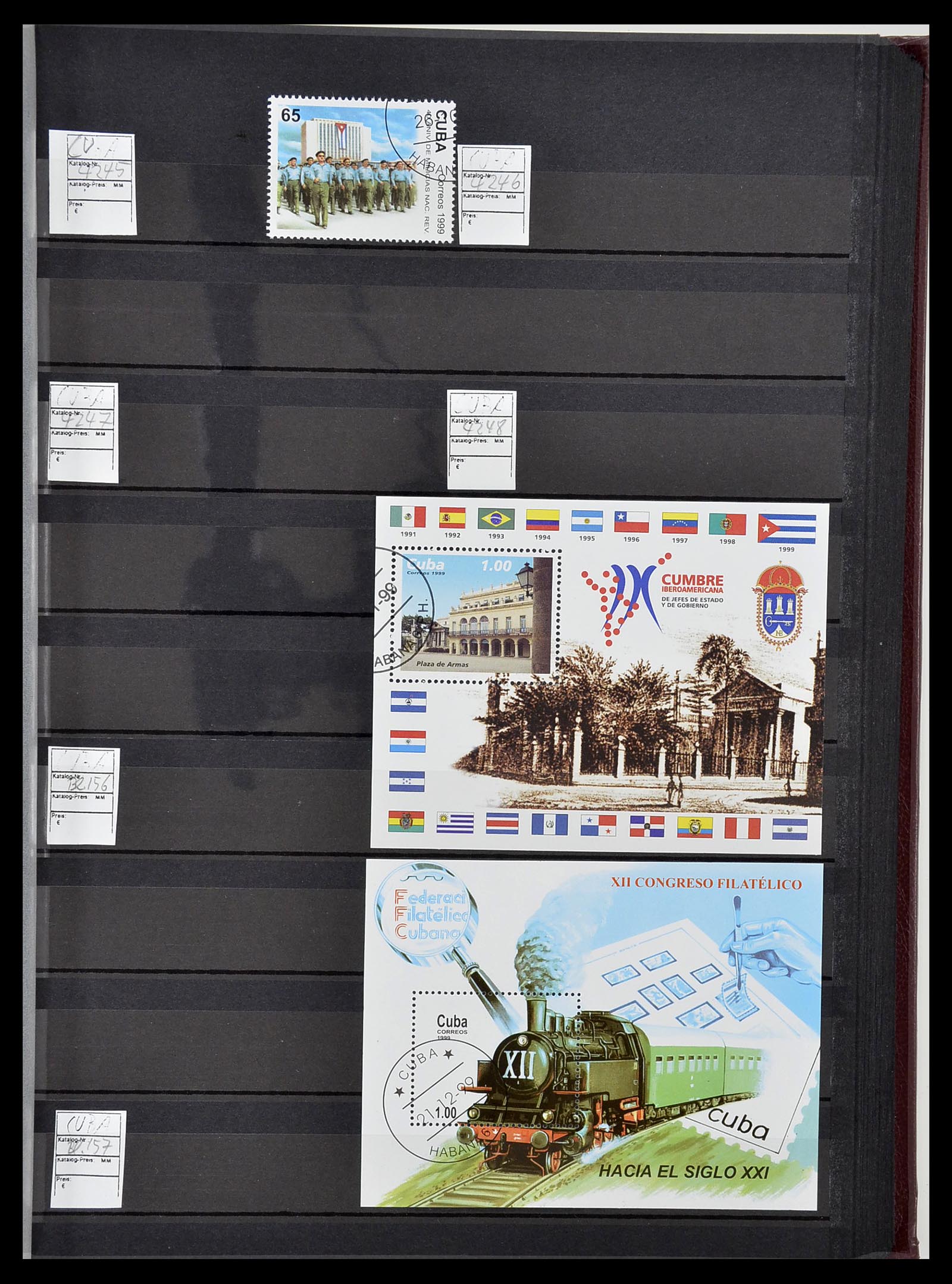 34566 254 - Postzegelverzameling 34566 Cuba 1879-2019!!