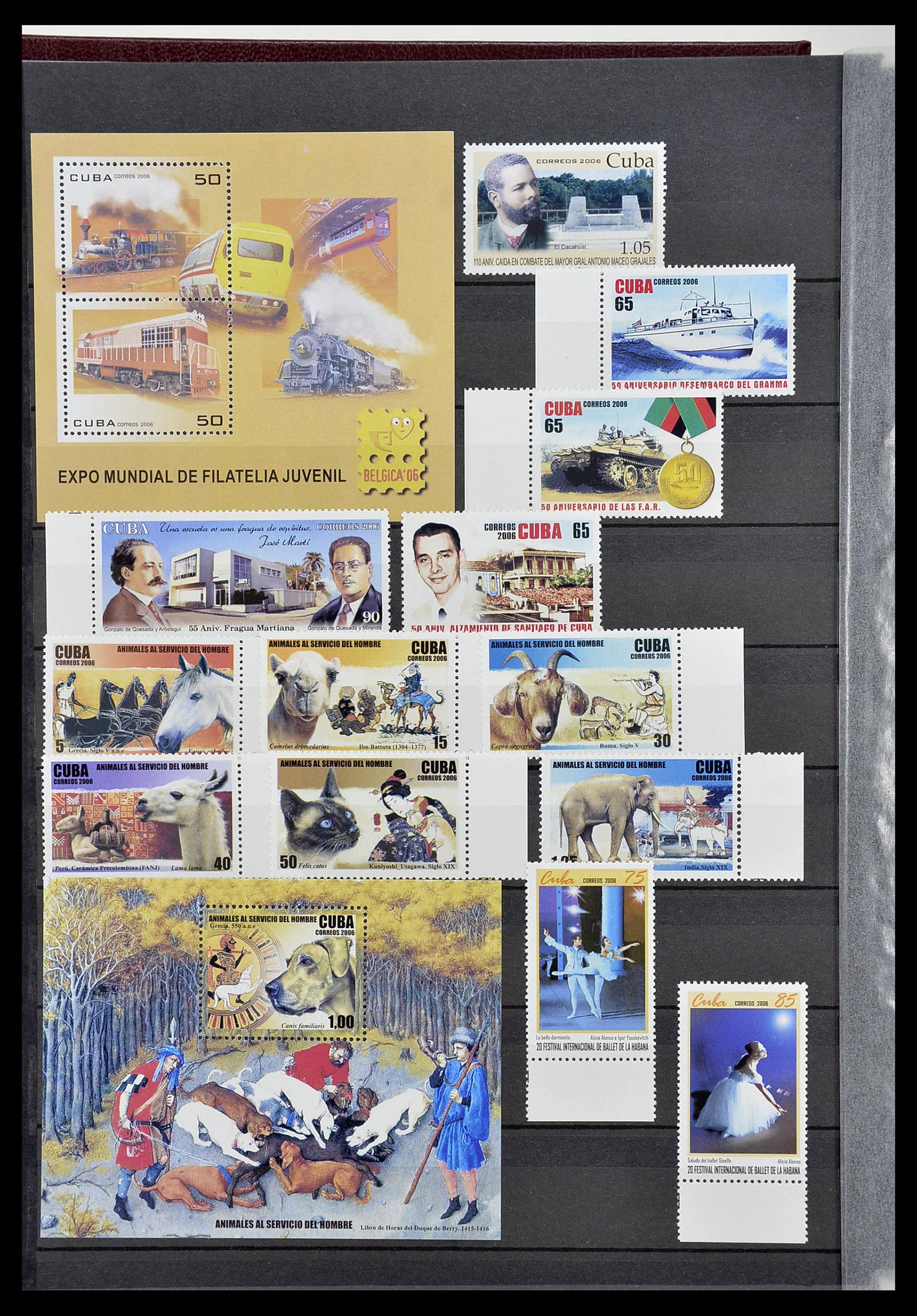 34566 293 - Postzegelverzameling 34566 Cuba 1879-2019!!