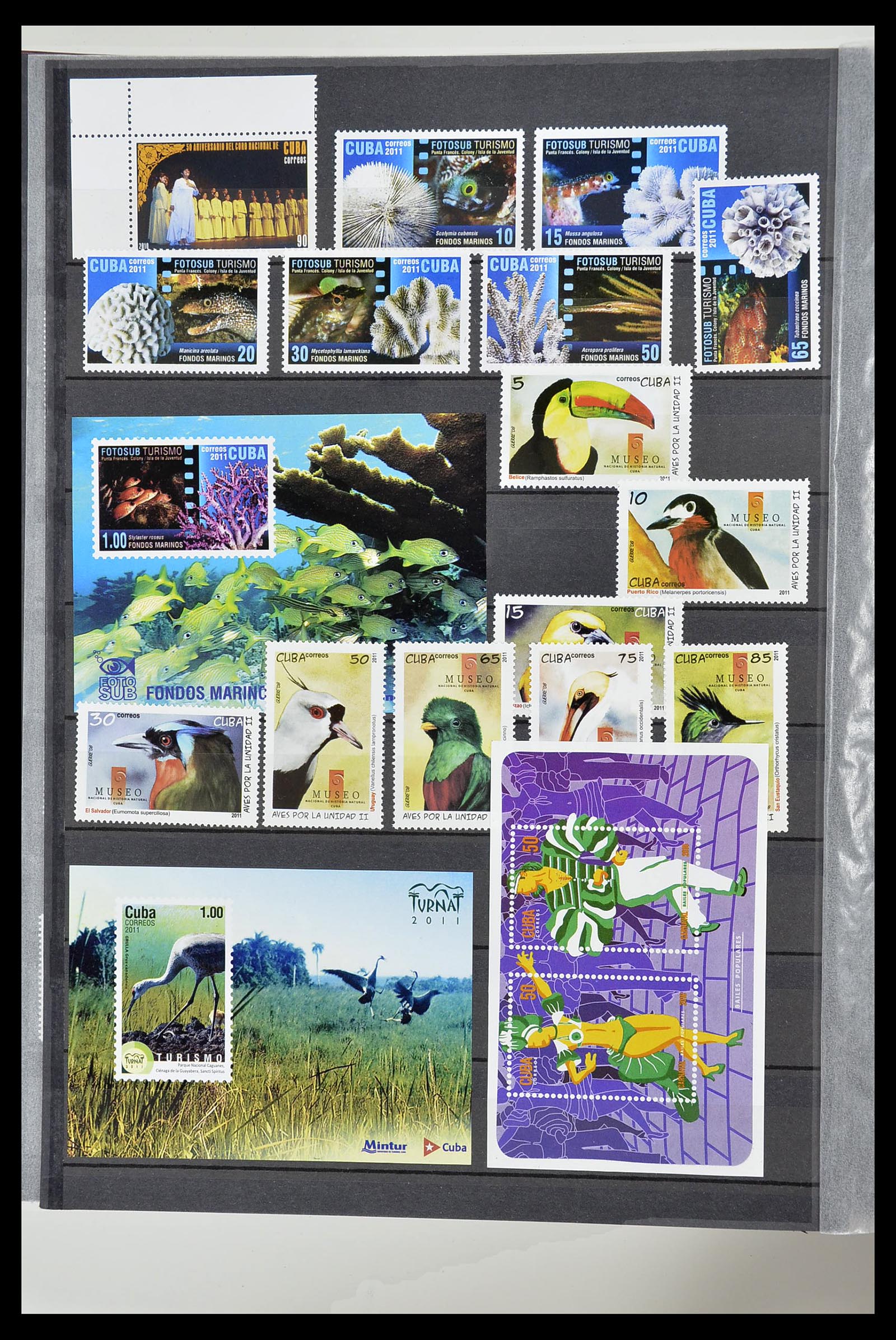 34566 334 - Postzegelverzameling 34566 Cuba 1879-2019!!