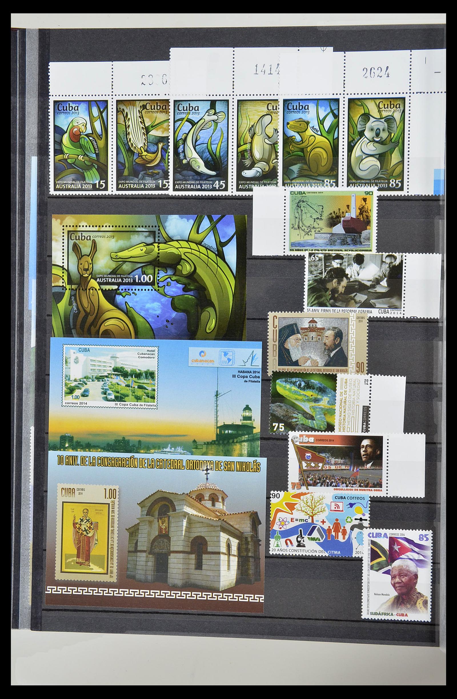 34566 338 - Postzegelverzameling 34566 Cuba 1879-2019!!