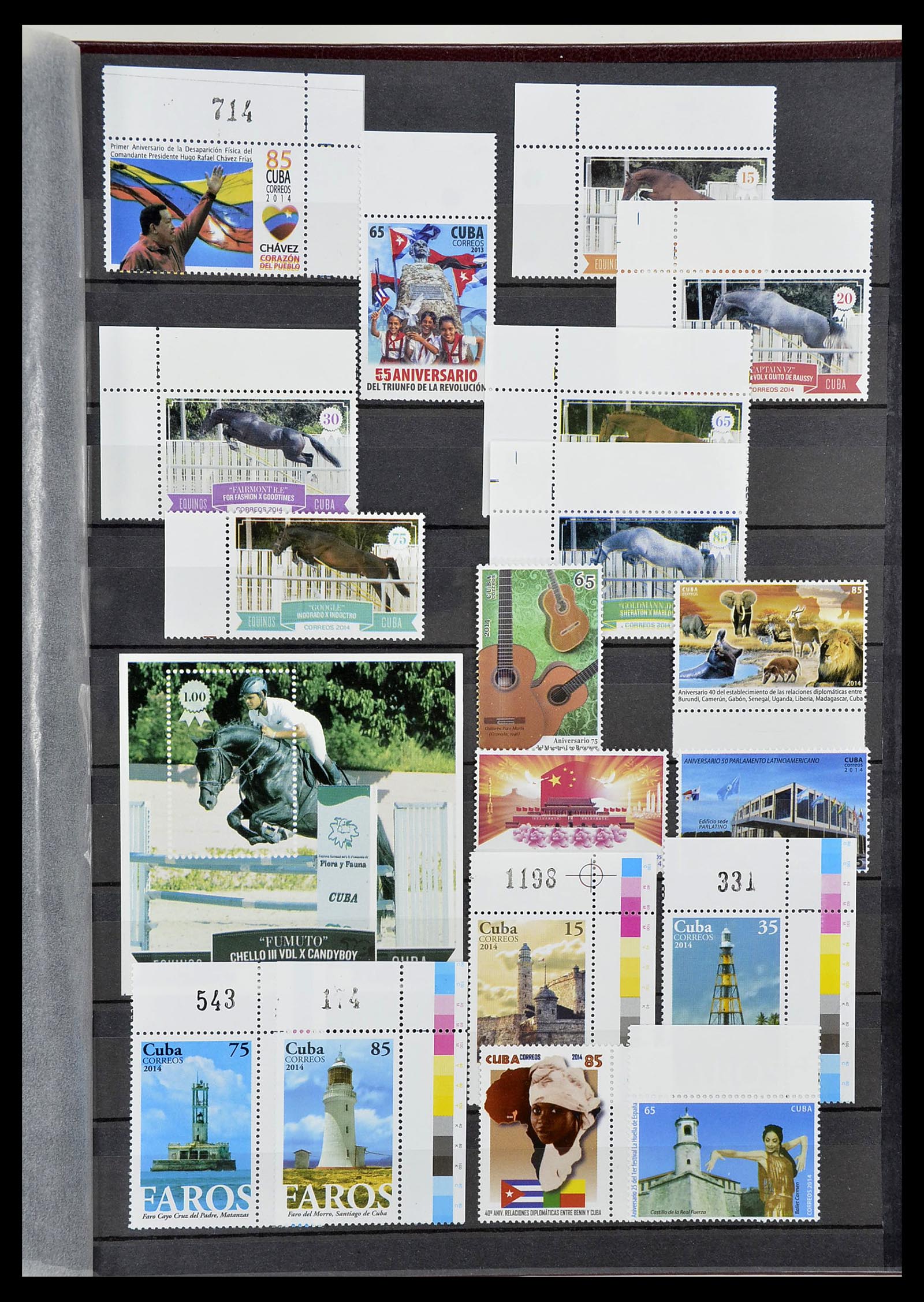 34566 341 - Postzegelverzameling 34566 Cuba 1879-2019!!