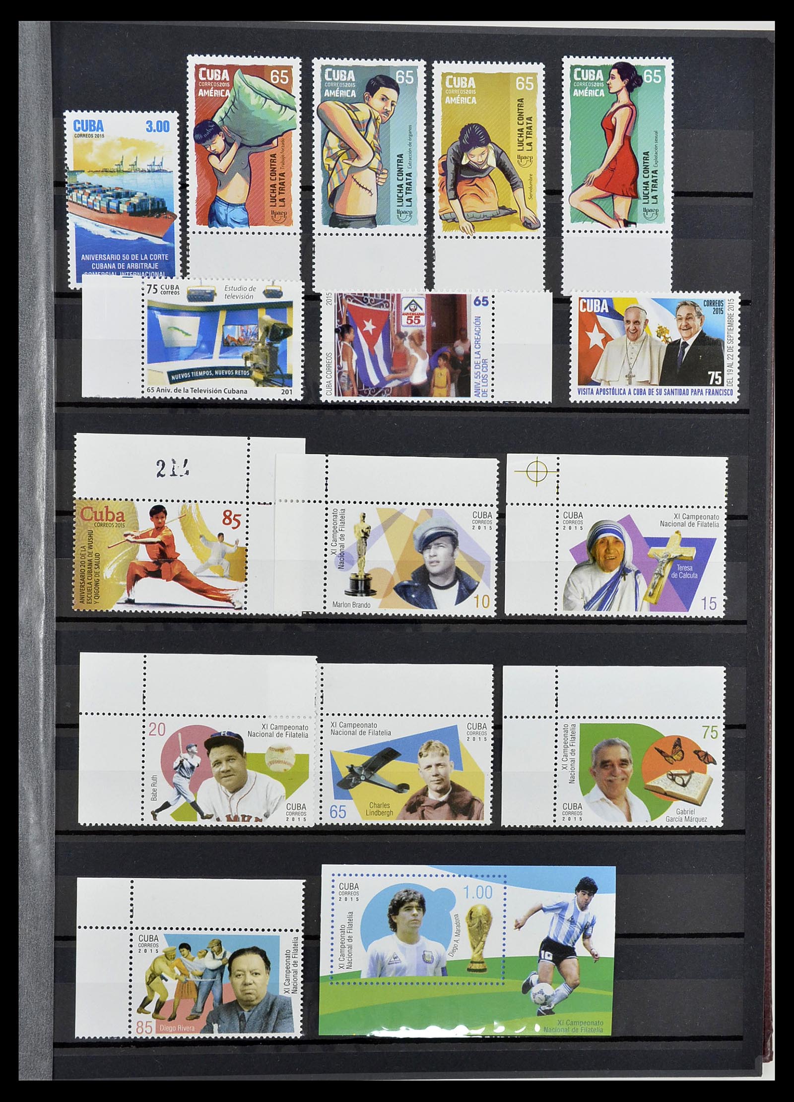 34566 357 - Postzegelverzameling 34566 Cuba 1879-2019!!