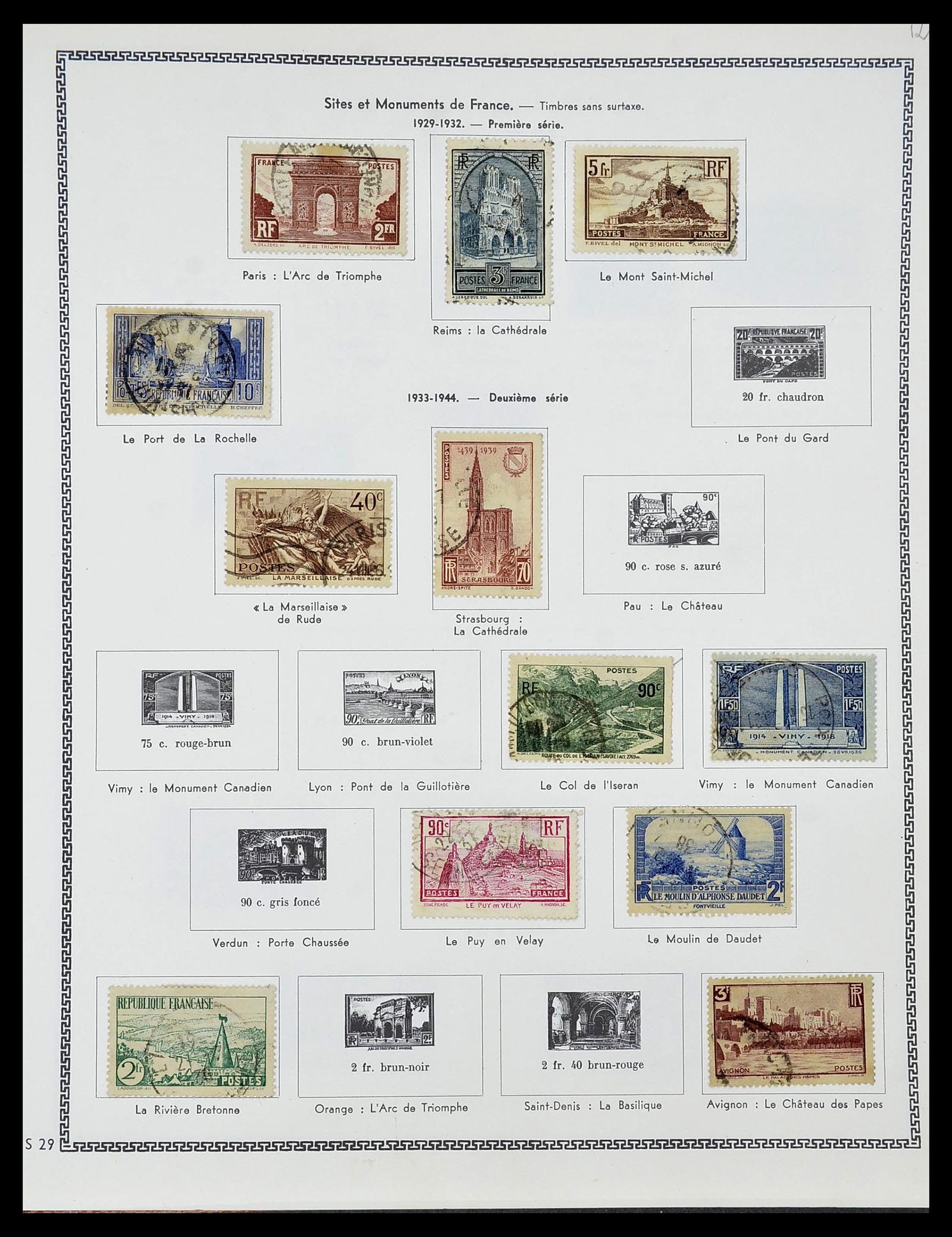 34579 017 - Stamp Collection 34579 France 1849-1960.