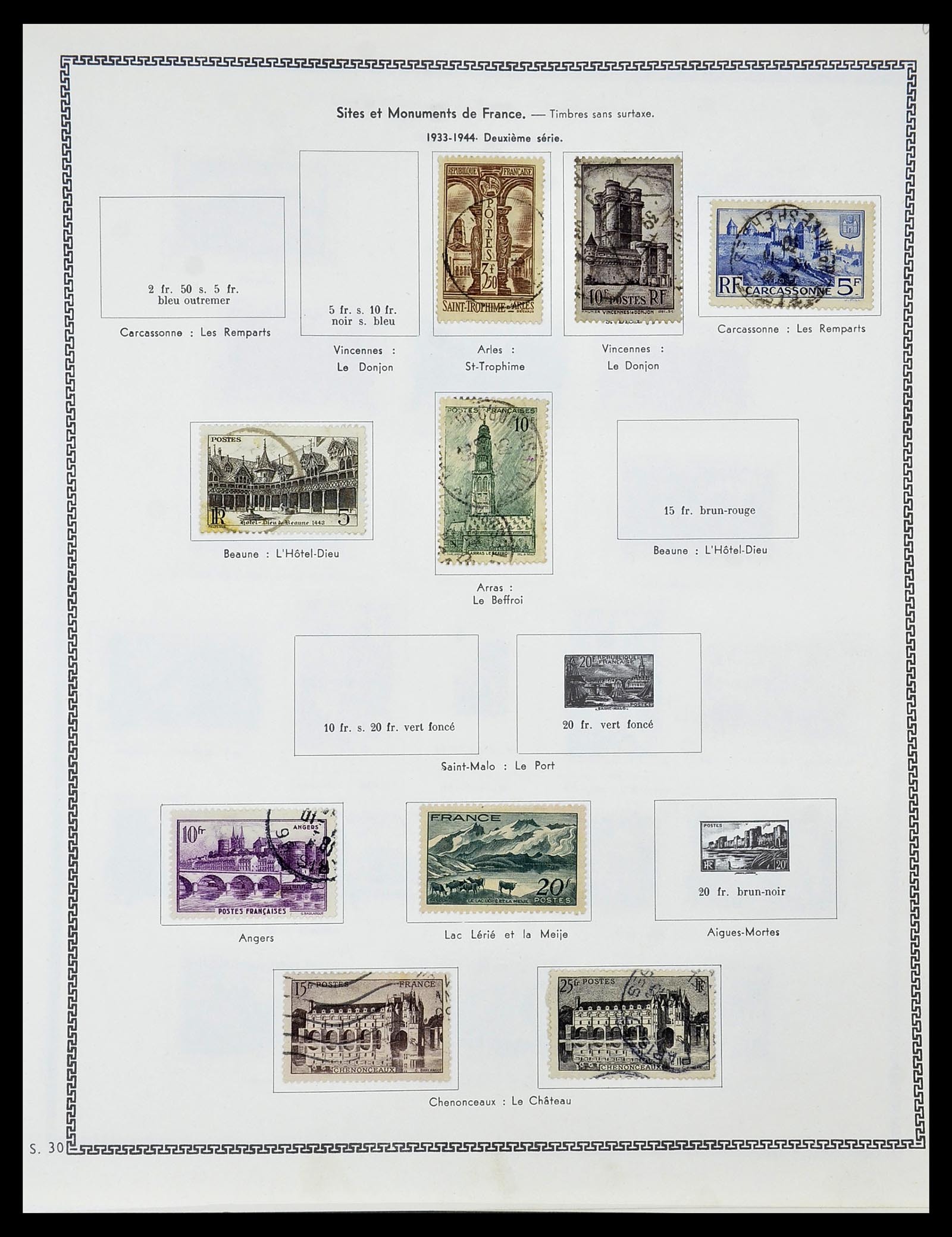 34579 018 - Stamp Collection 34579 France 1849-1960.