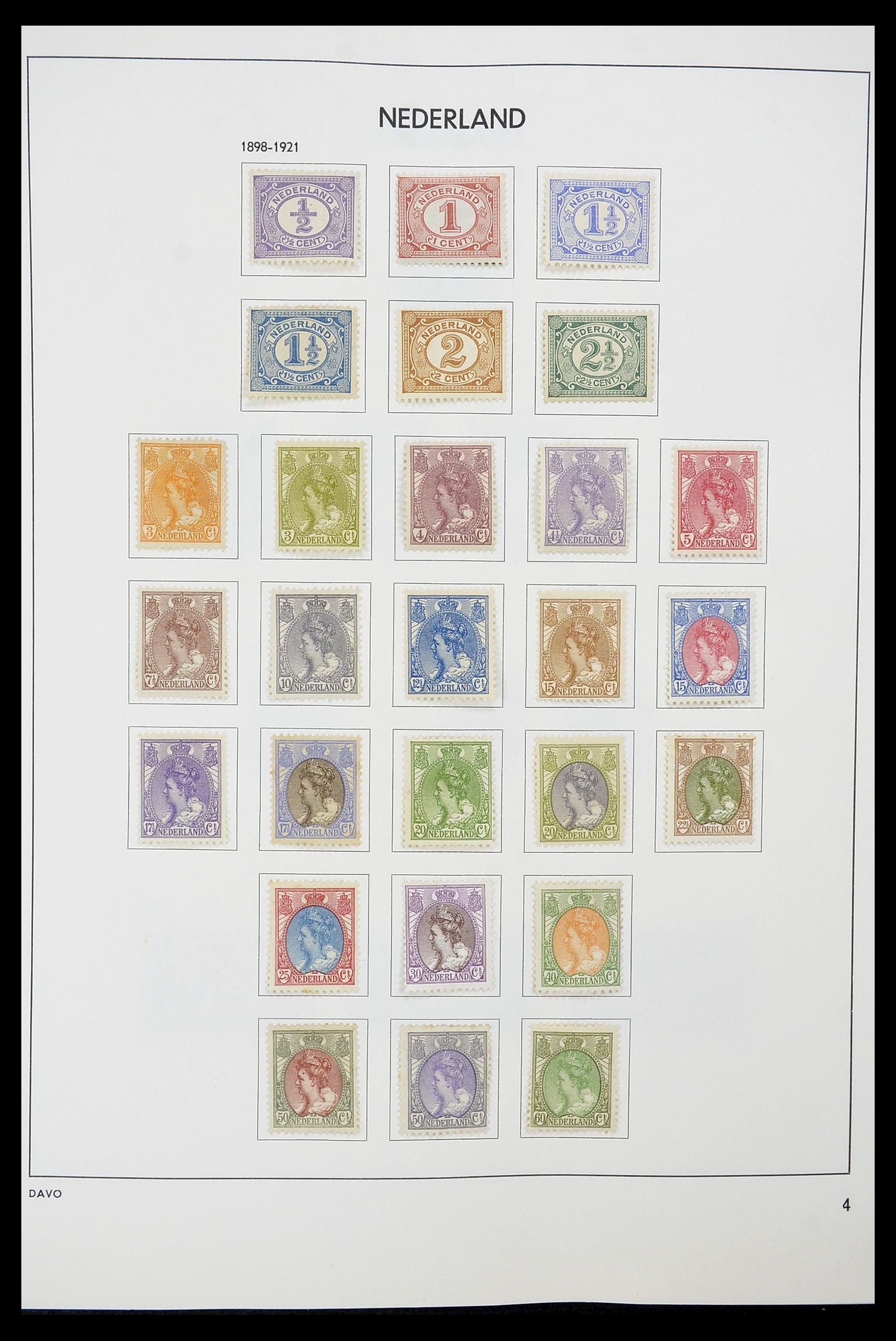 34600 004 - Postzegelverzameling 34600 Nederland en overzeese gebiedsdelen 1852-1