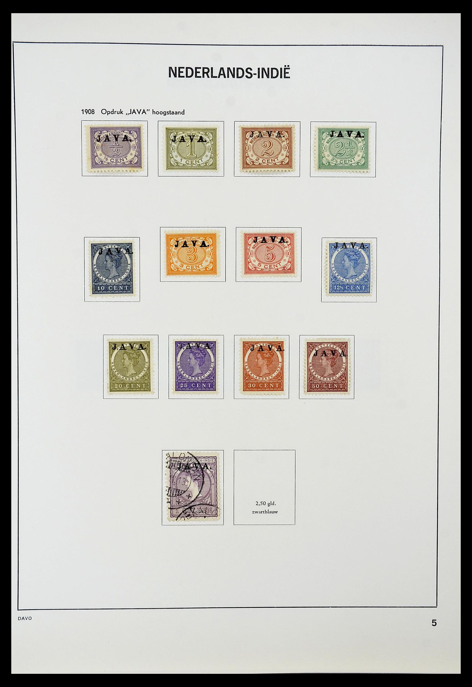 34600 081 - Postzegelverzameling 34600 Nederland en overzeese gebiedsdelen 1852-1