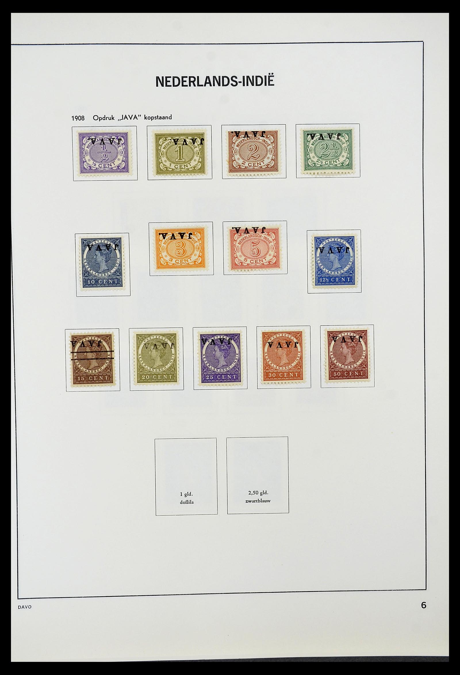 34600 082 - Postzegelverzameling 34600 Nederland en overzeese gebiedsdelen 1852-1