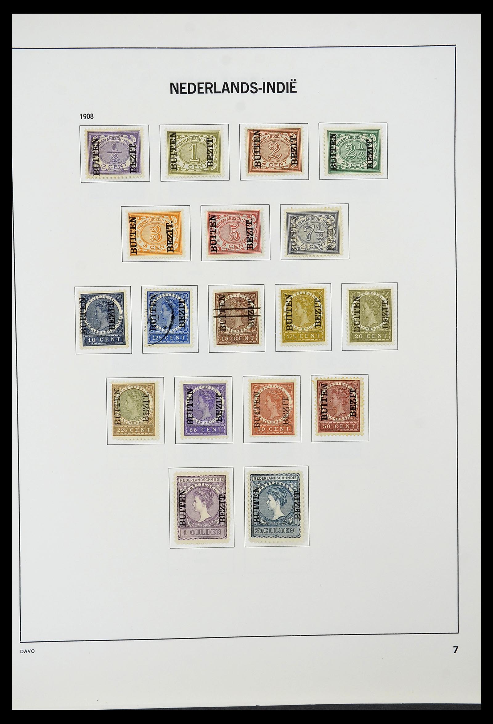 34600 083 - Postzegelverzameling 34600 Nederland en overzeese gebiedsdelen 1852-1