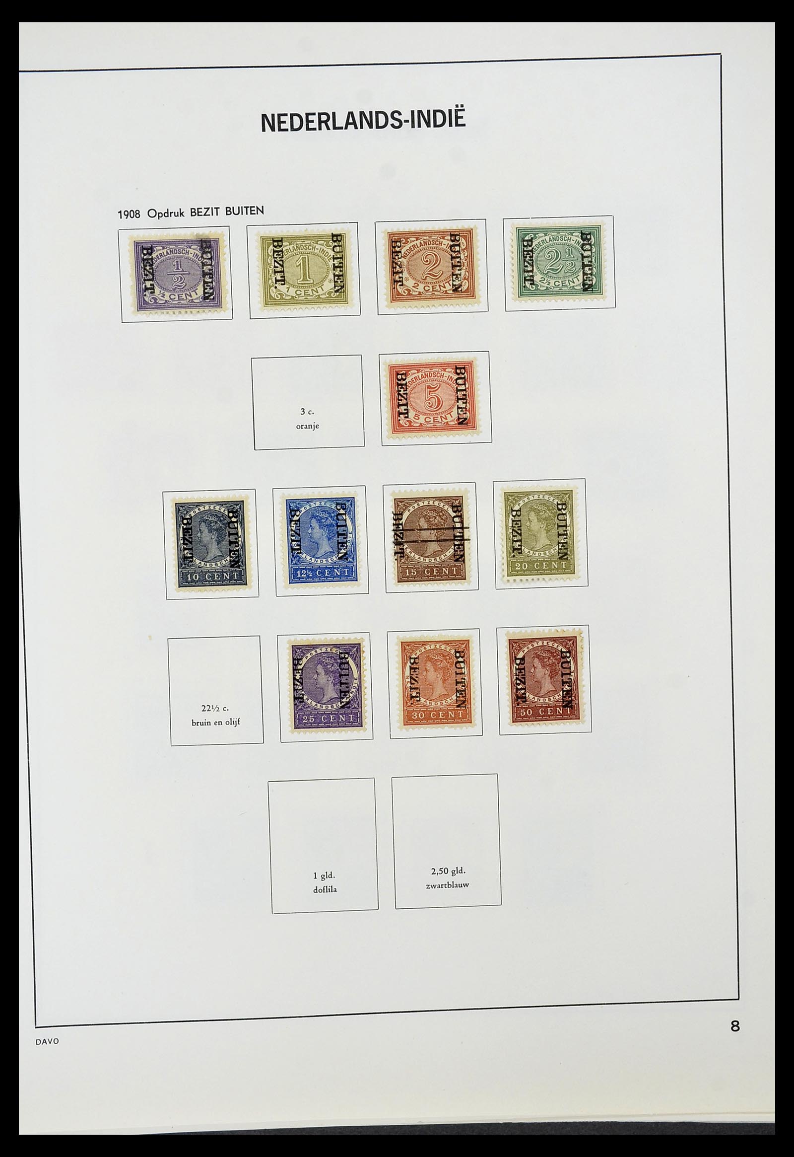 34600 084 - Postzegelverzameling 34600 Nederland en overzeese gebiedsdelen 1852-1