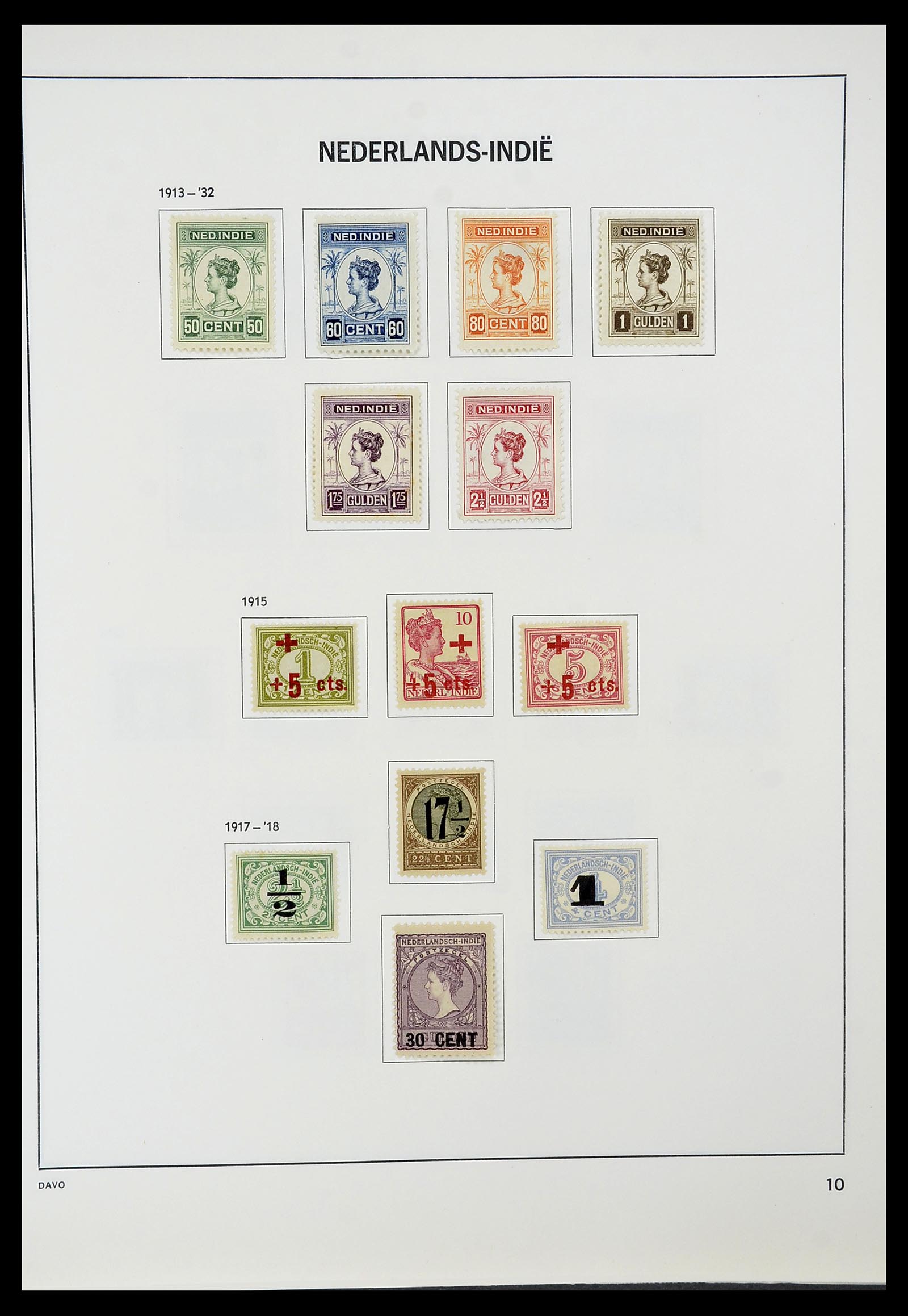 34600 086 - Postzegelverzameling 34600 Nederland en overzeese gebiedsdelen 1852-1