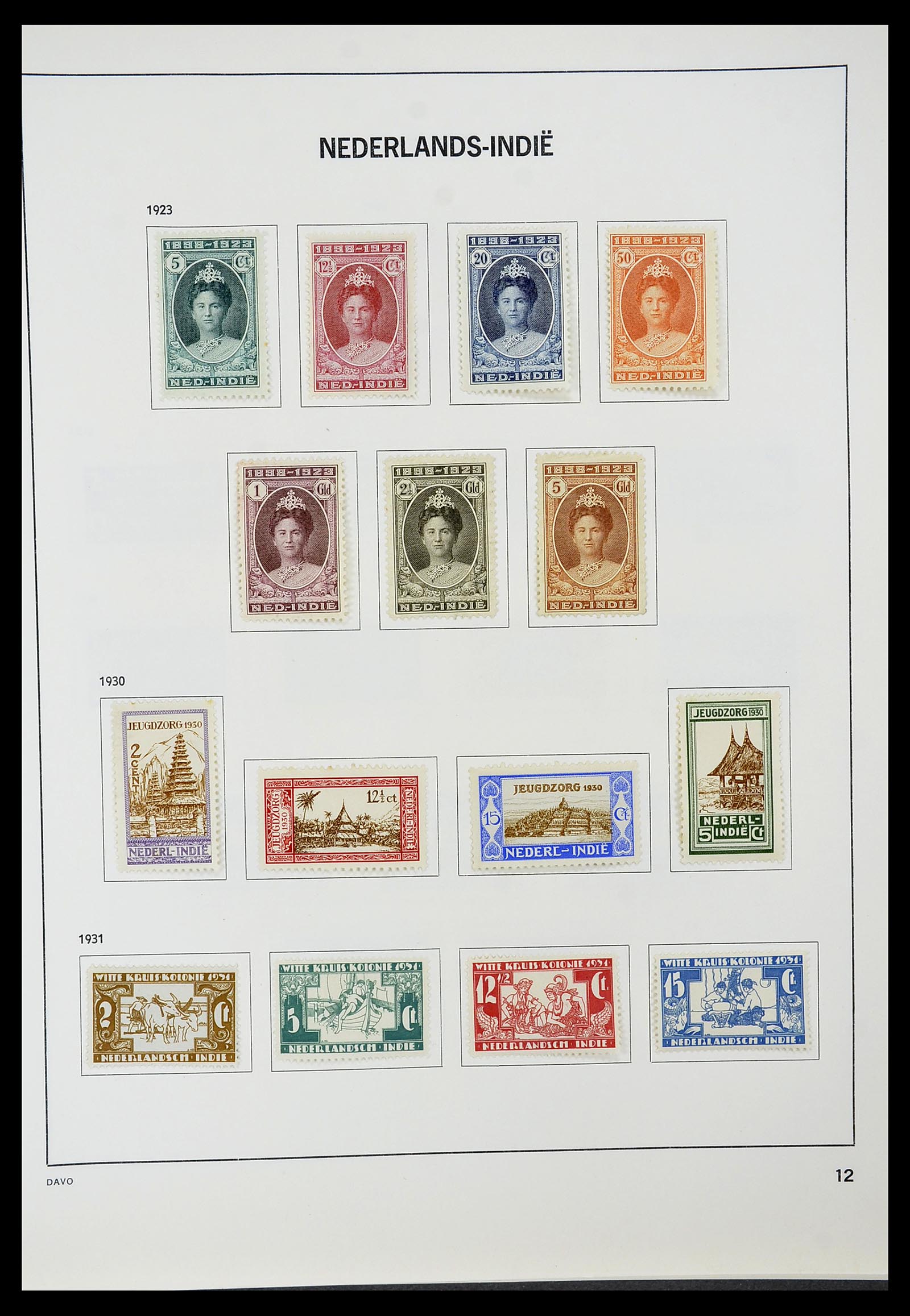 34600 088 - Postzegelverzameling 34600 Nederland en overzeese gebiedsdelen 1852-1