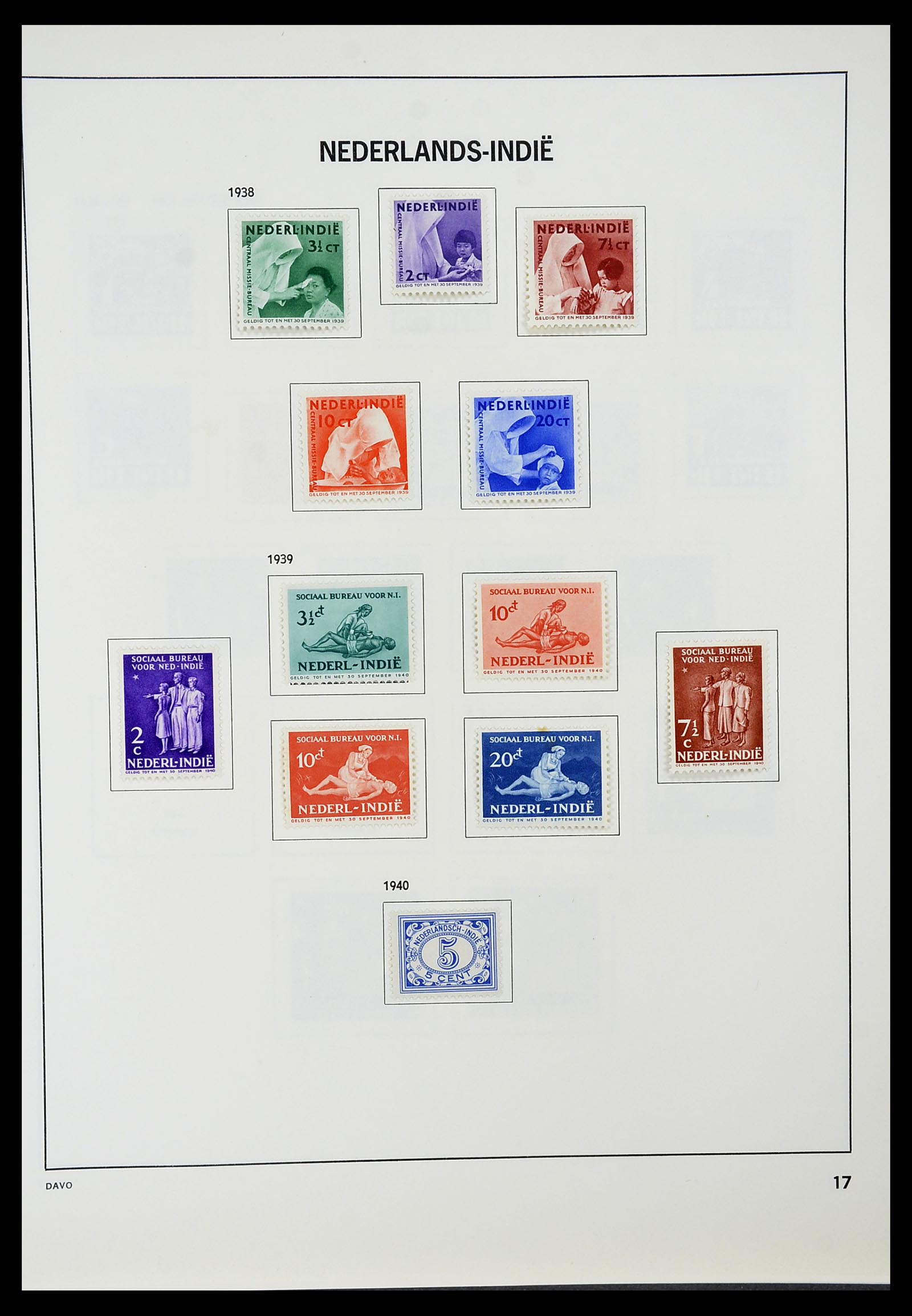 34600 093 - Postzegelverzameling 34600 Nederland en overzeese gebiedsdelen 1852-1