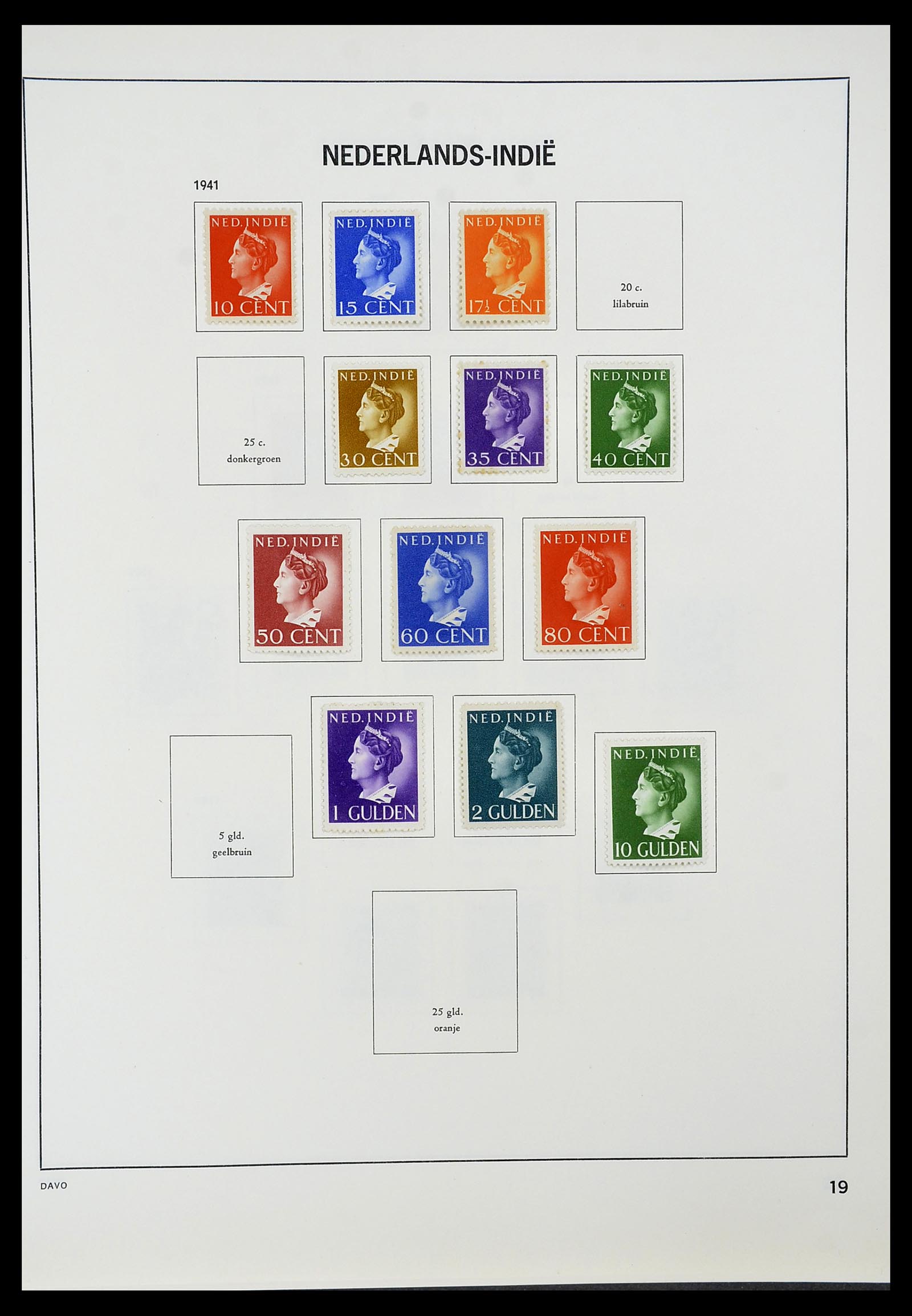 34600 095 - Postzegelverzameling 34600 Nederland en overzeese gebiedsdelen 1852-1