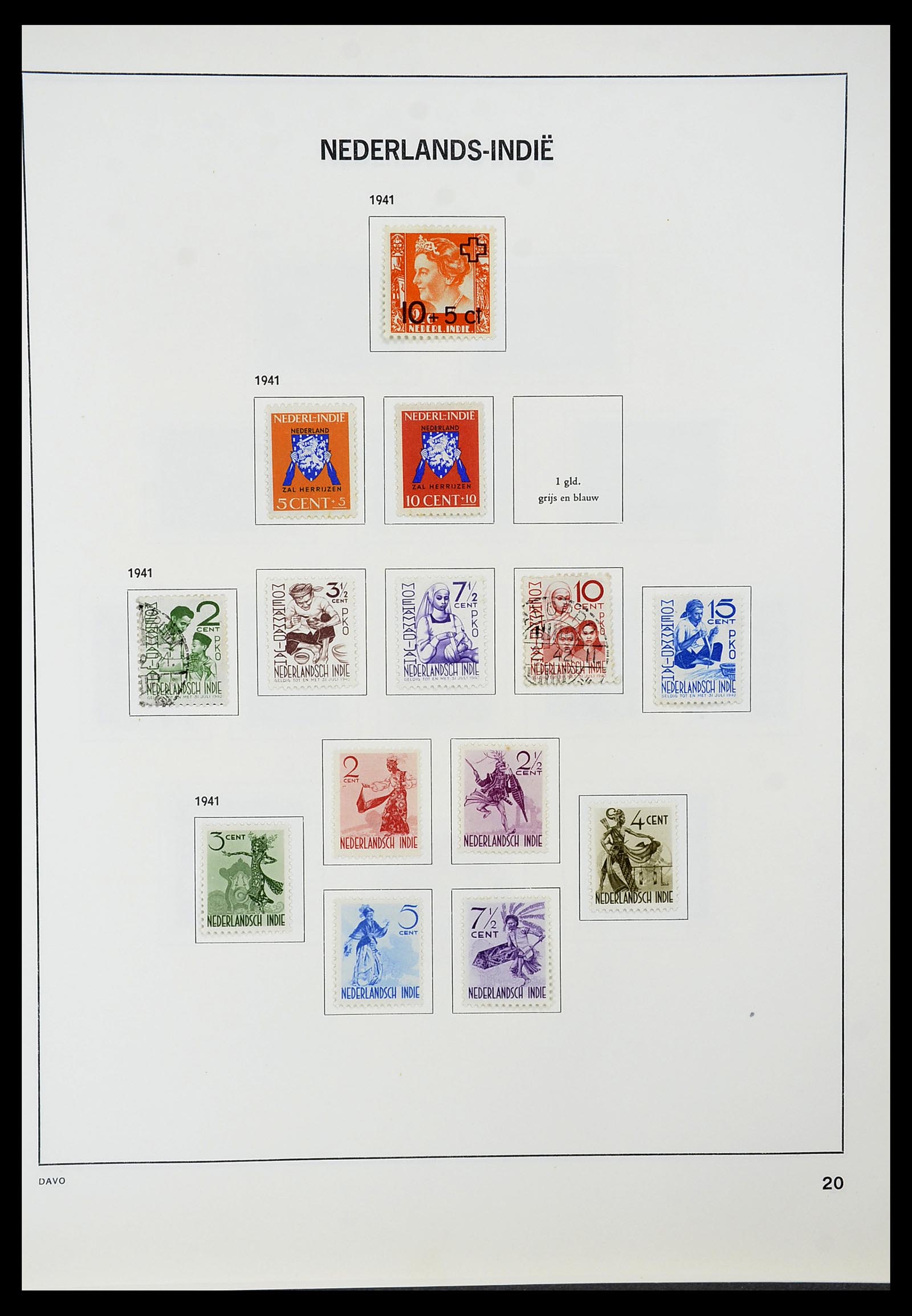 34600 096 - Postzegelverzameling 34600 Nederland en overzeese gebiedsdelen 1852-1