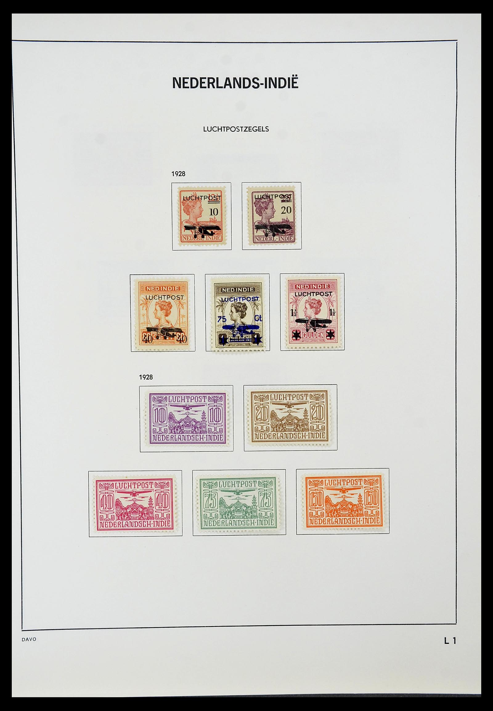 34600 100 - Postzegelverzameling 34600 Nederland en overzeese gebiedsdelen 1852-1