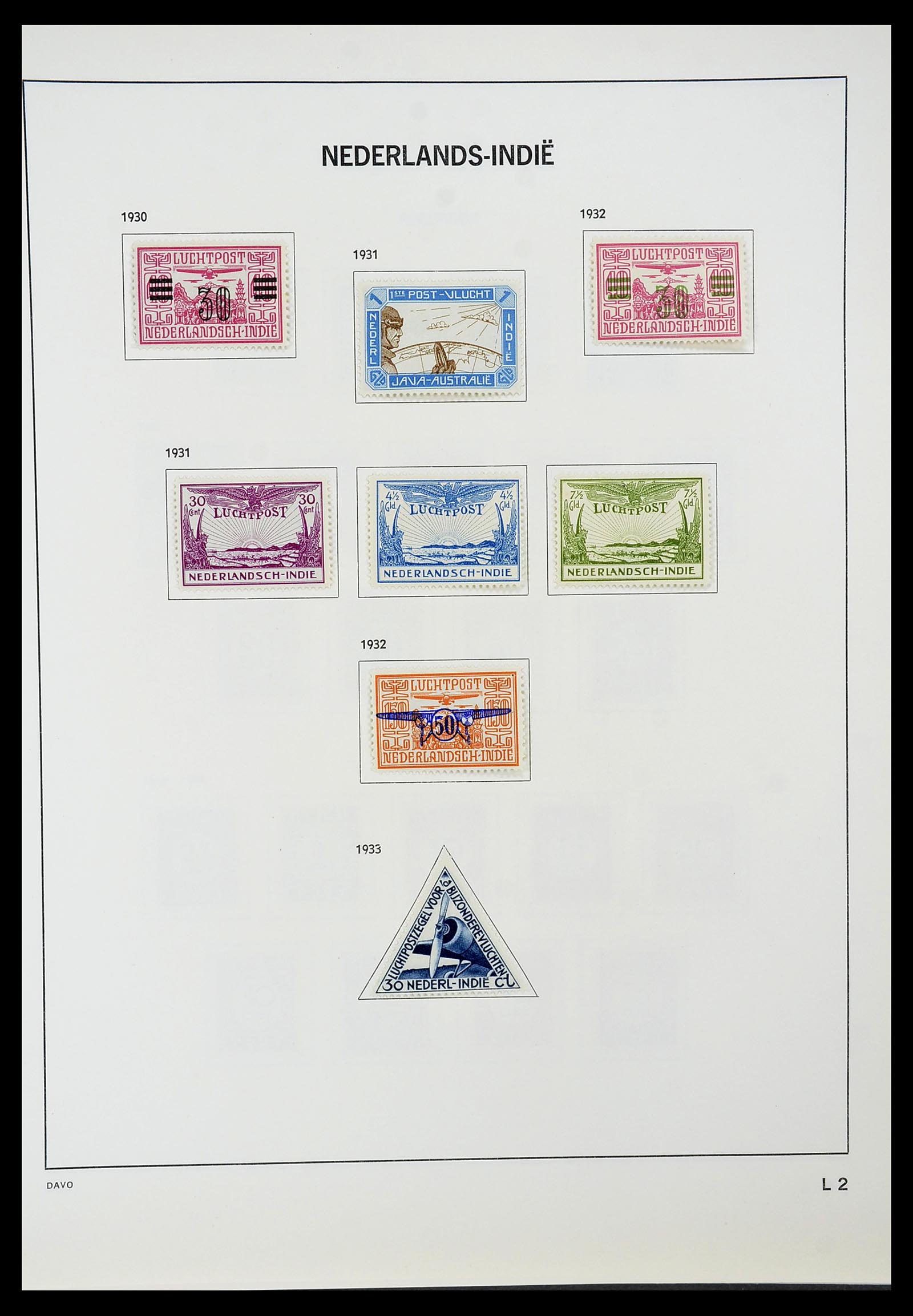 34600 101 - Postzegelverzameling 34600 Nederland en overzeese gebiedsdelen 1852-1