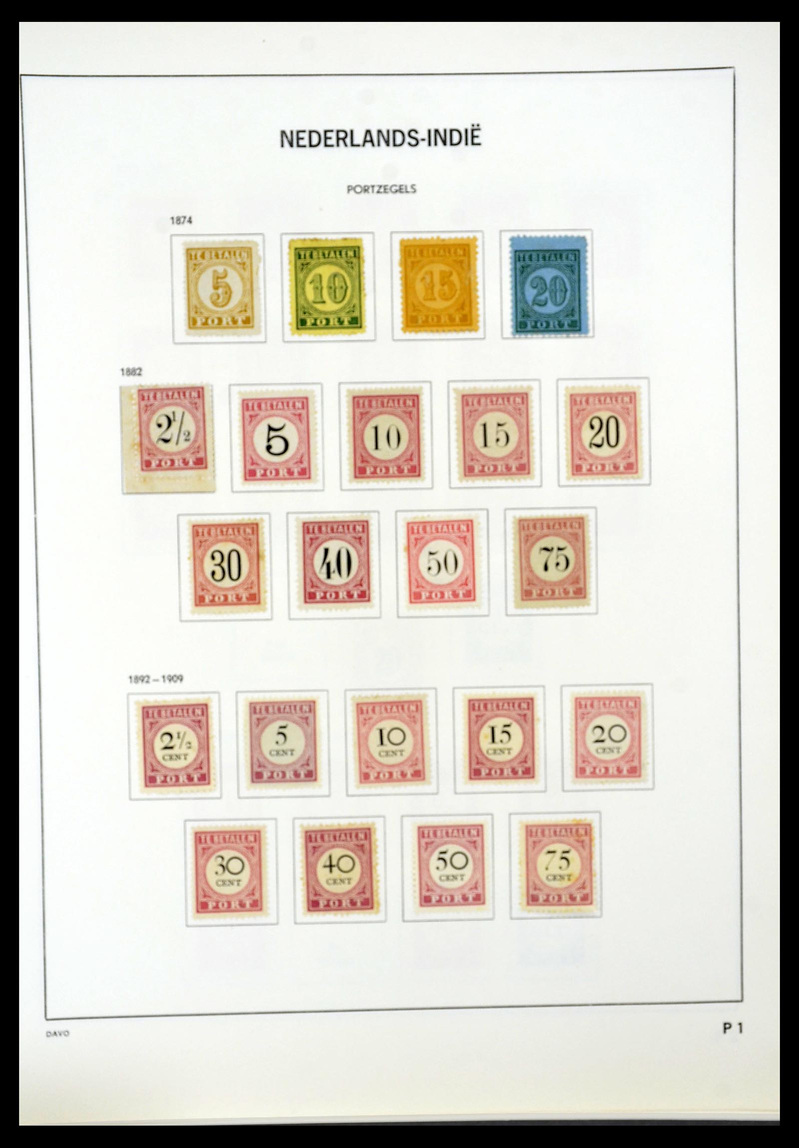 34600 102 - Postzegelverzameling 34600 Nederland en overzeese gebiedsdelen 1852-1