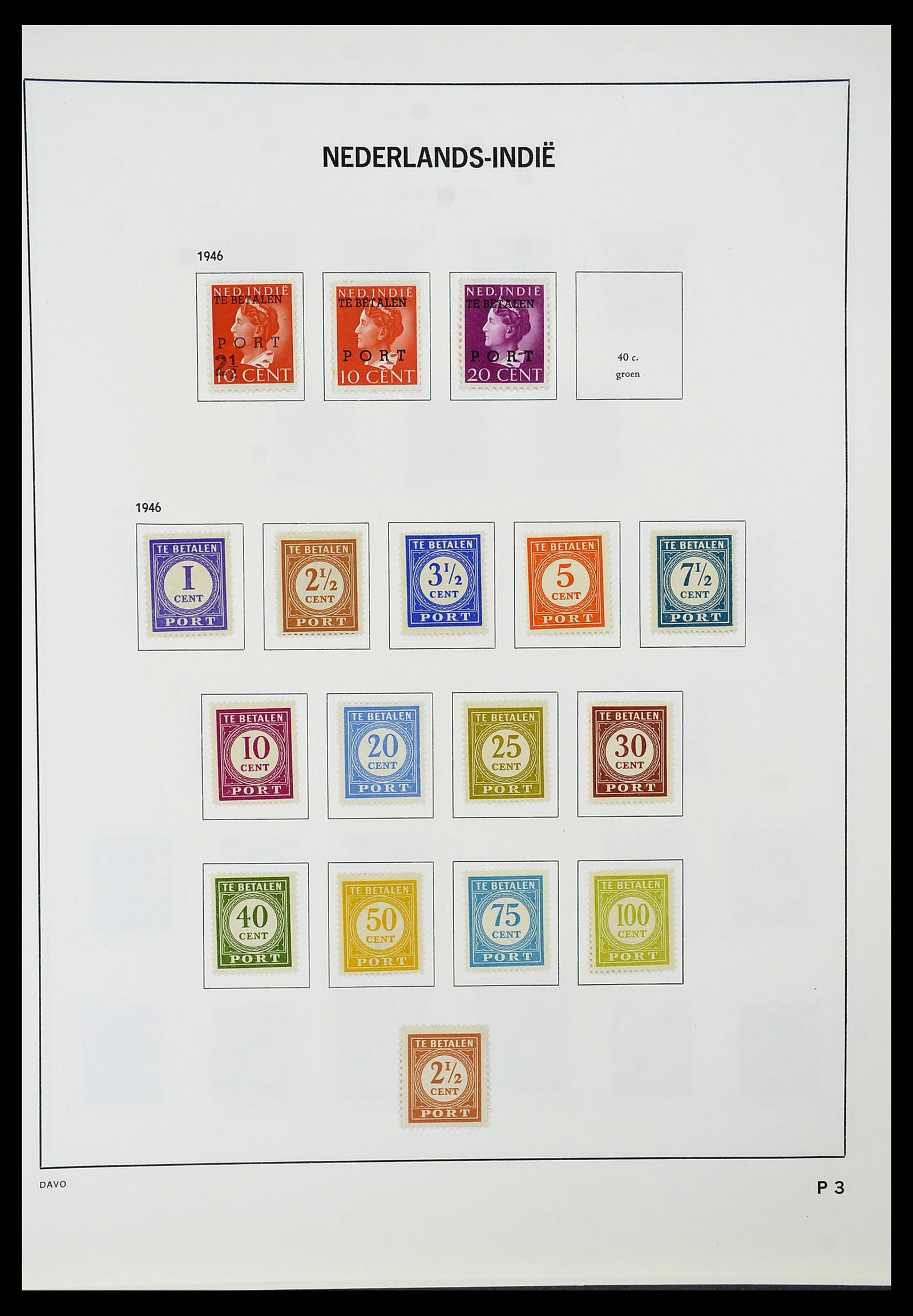 34600 104 - Postzegelverzameling 34600 Nederland en overzeese gebiedsdelen 1852-1