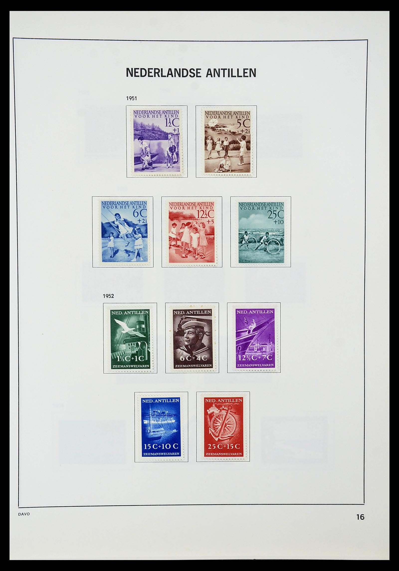 34600 132 - Postzegelverzameling 34600 Nederland en overzeese gebiedsdelen 1852-1