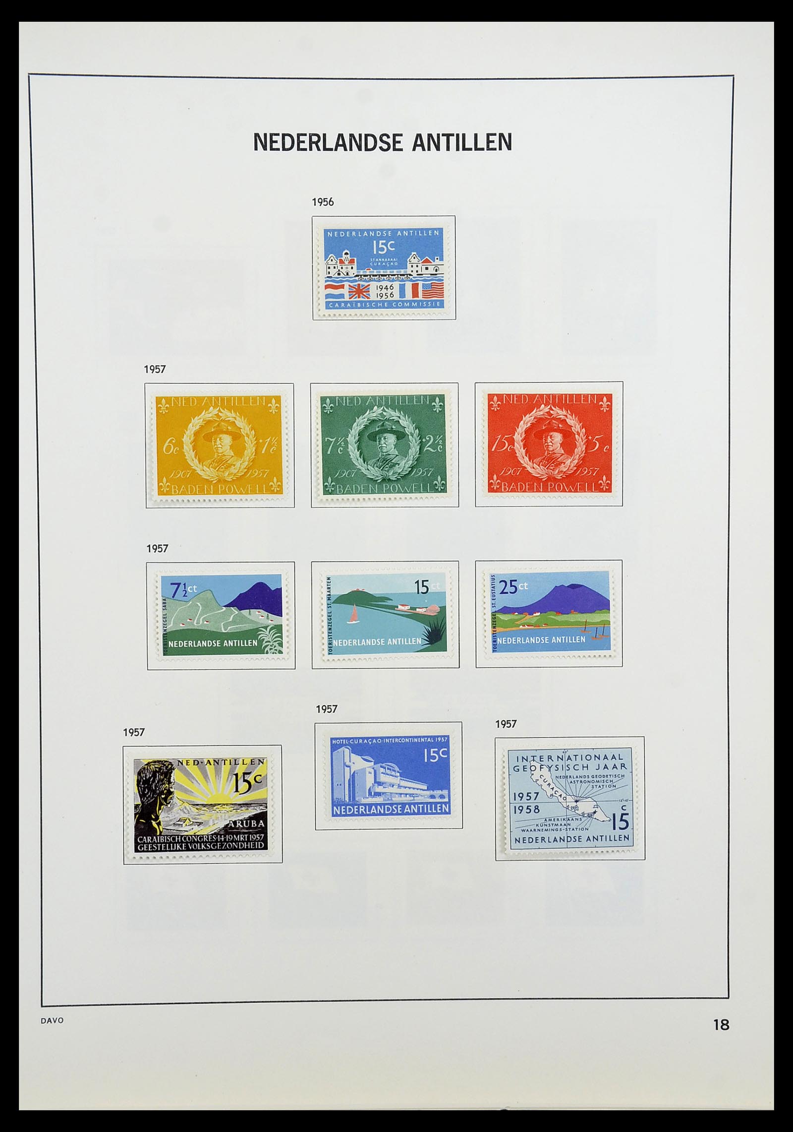 34600 134 - Postzegelverzameling 34600 Nederland en overzeese gebiedsdelen 1852-1