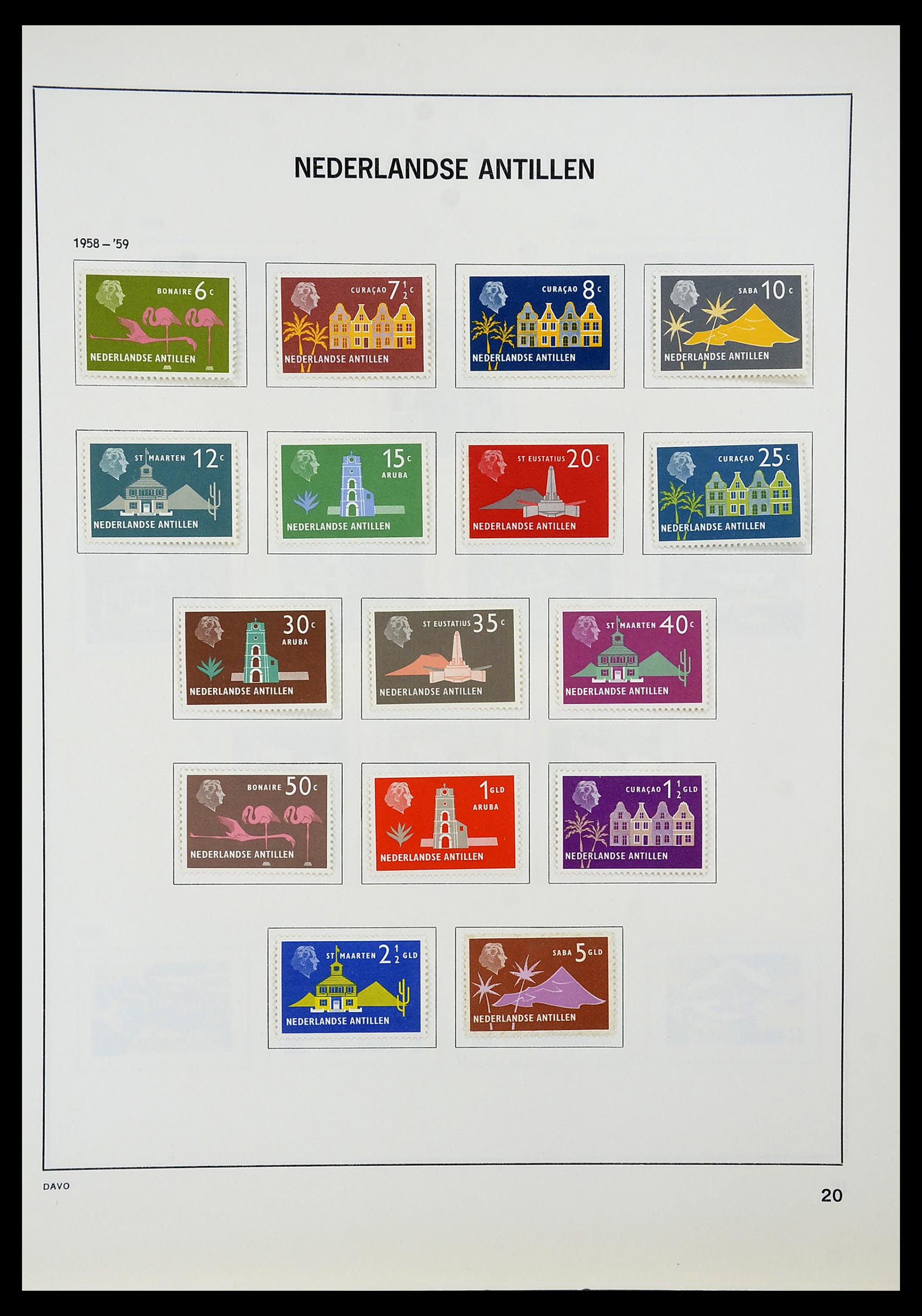 34600 136 - Postzegelverzameling 34600 Nederland en overzeese gebiedsdelen 1852-1