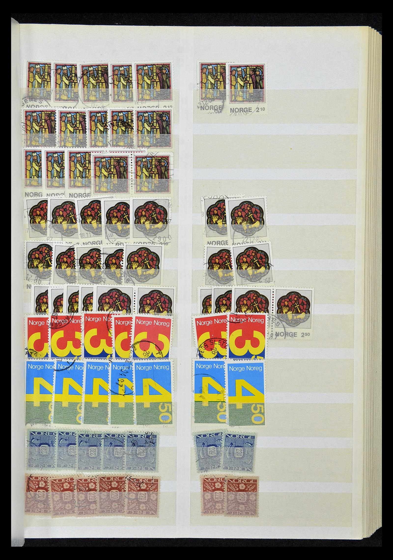 34616 103 - Postzegelverzameling 34616 Noorwegen 1970-2014.