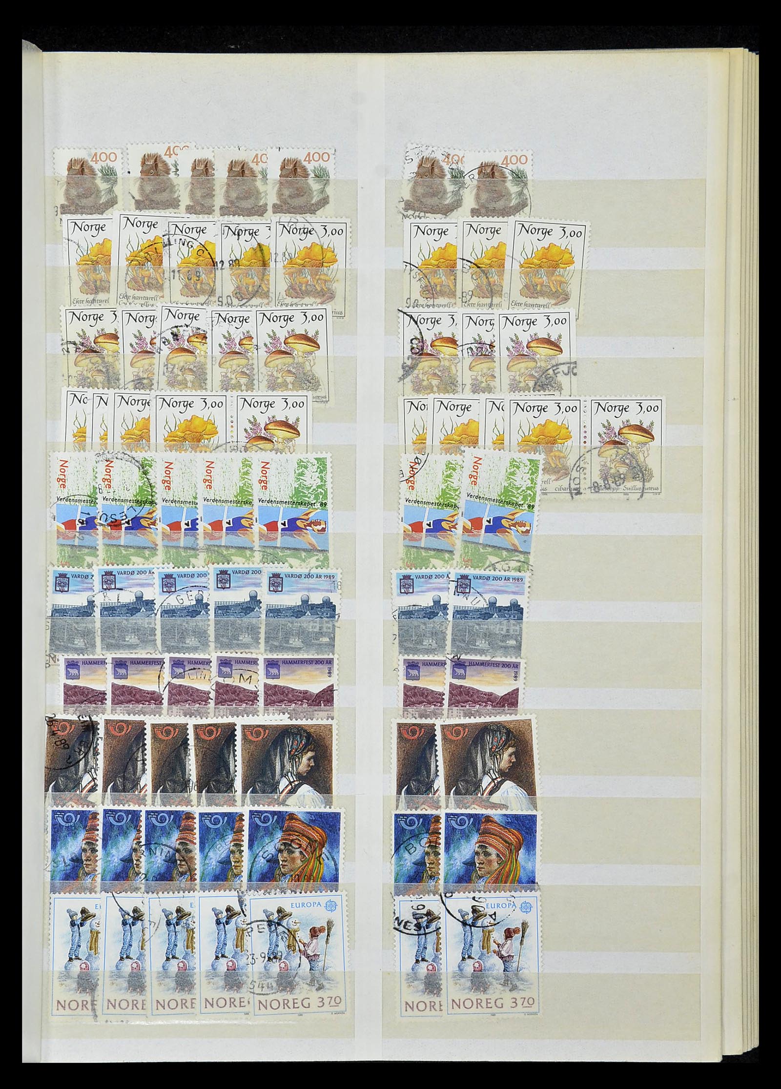 34616 109 - Postzegelverzameling 34616 Noorwegen 1970-2014.