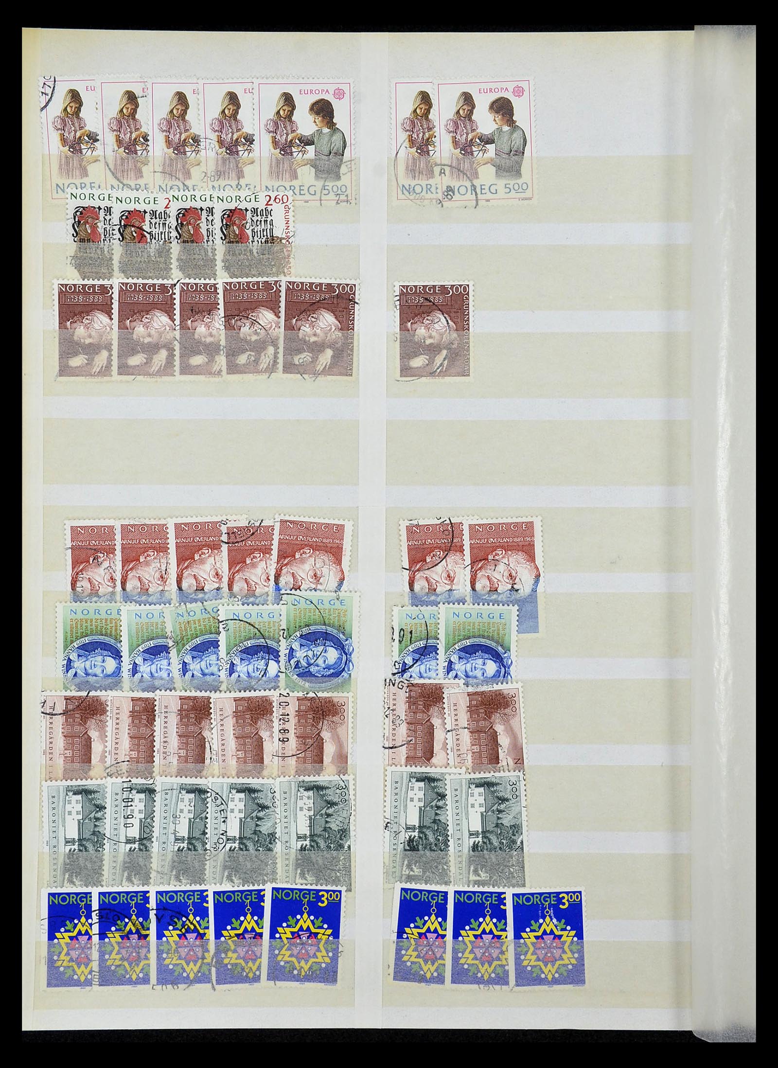 34616 110 - Postzegelverzameling 34616 Noorwegen 1970-2014.