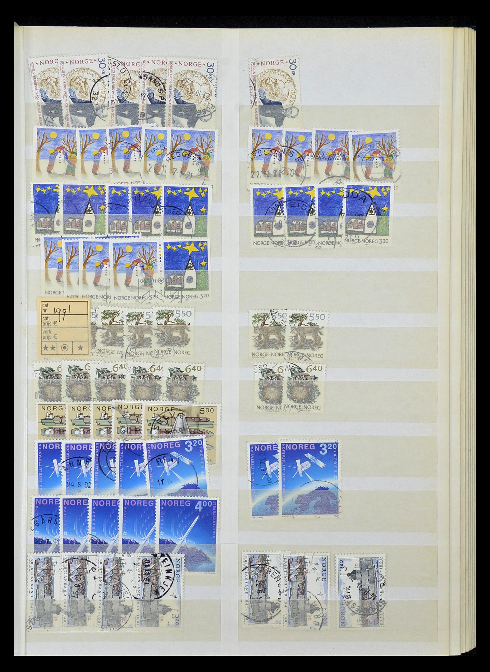 34616 113 - Postzegelverzameling 34616 Noorwegen 1970-2014.