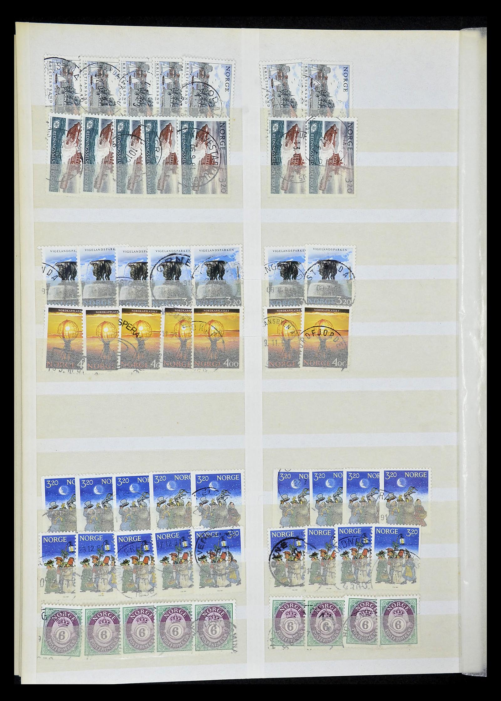 34616 114 - Postzegelverzameling 34616 Noorwegen 1970-2014.