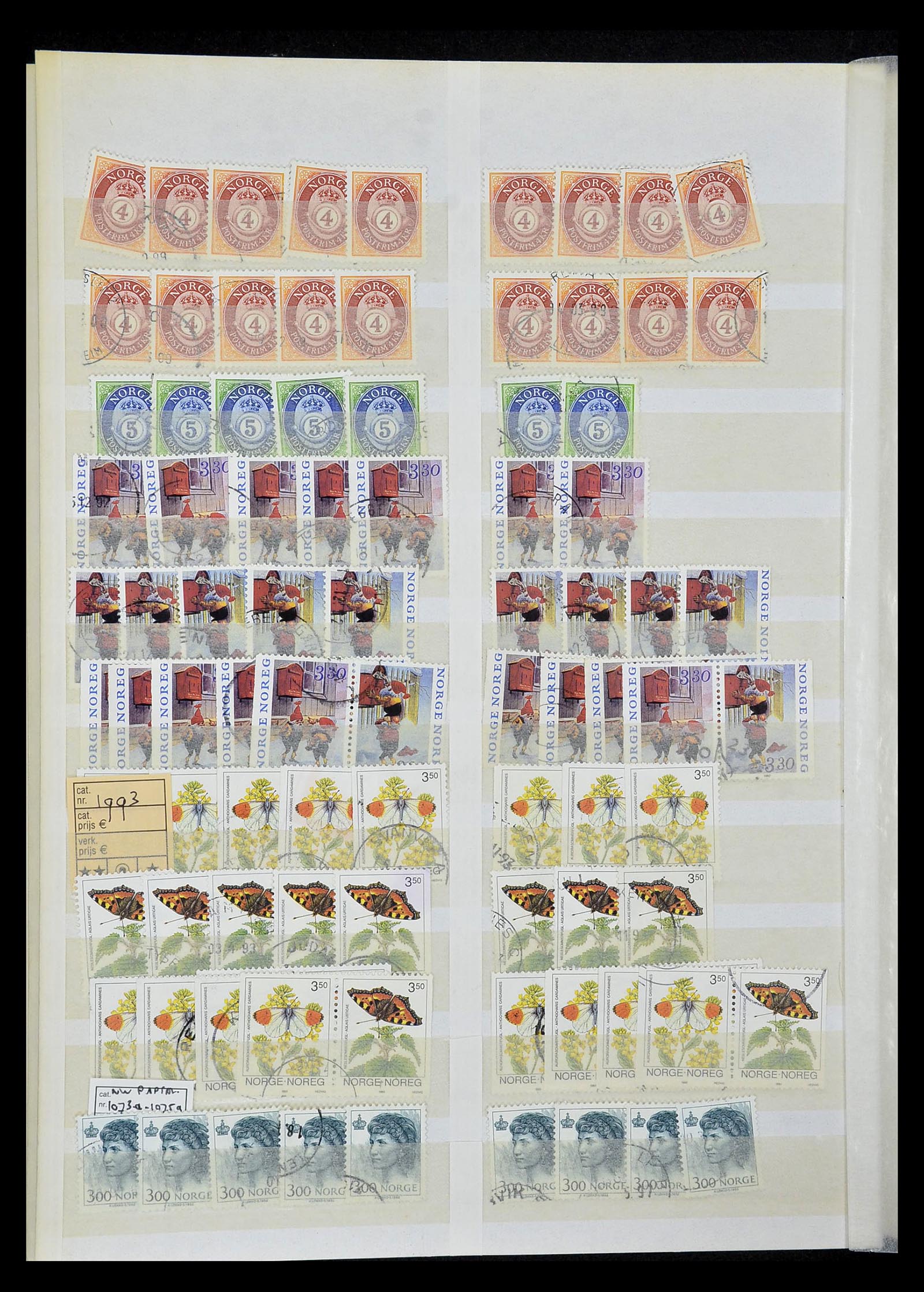 34616 118 - Postzegelverzameling 34616 Noorwegen 1970-2014.