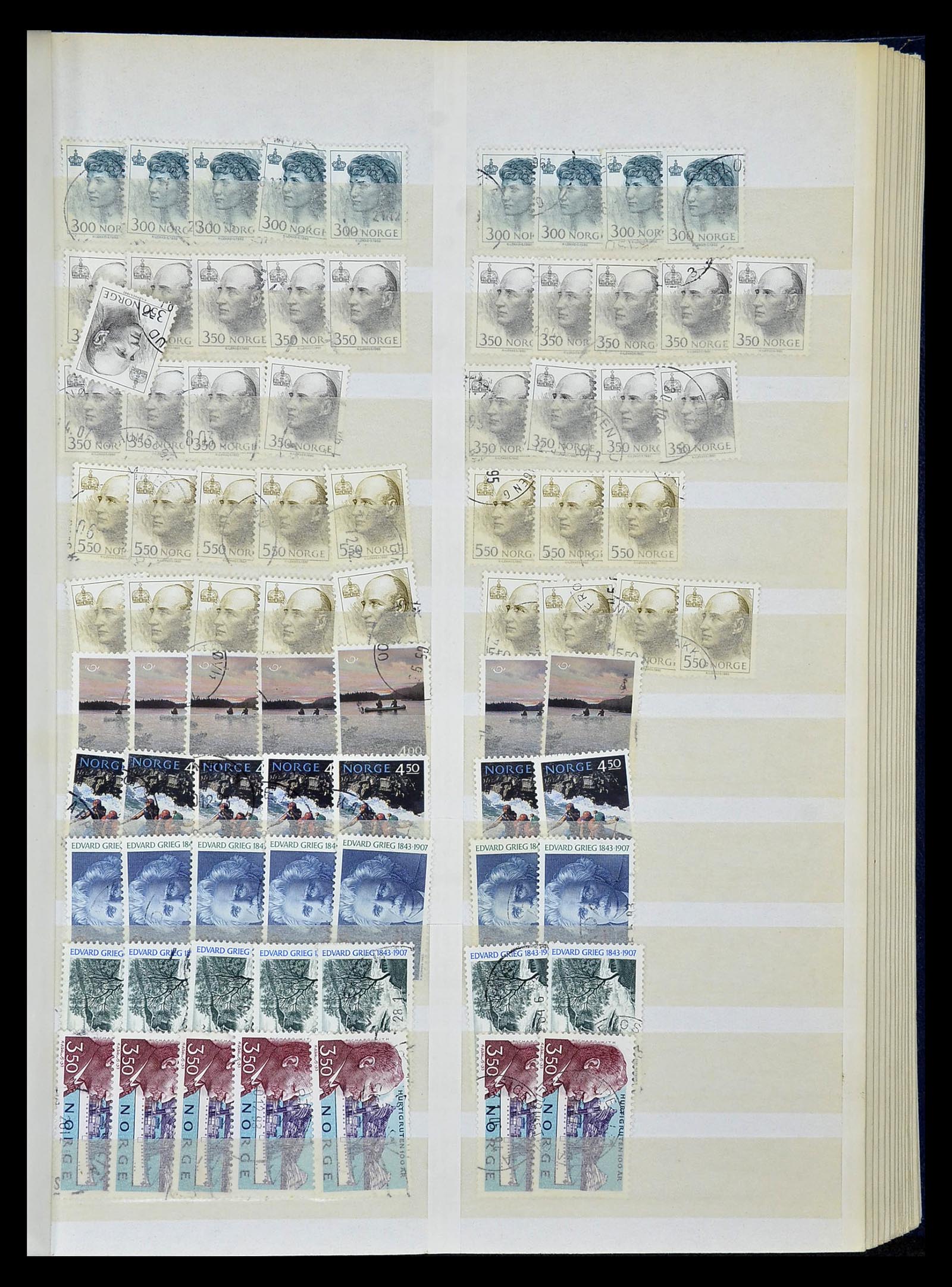 34616 119 - Postzegelverzameling 34616 Noorwegen 1970-2014.