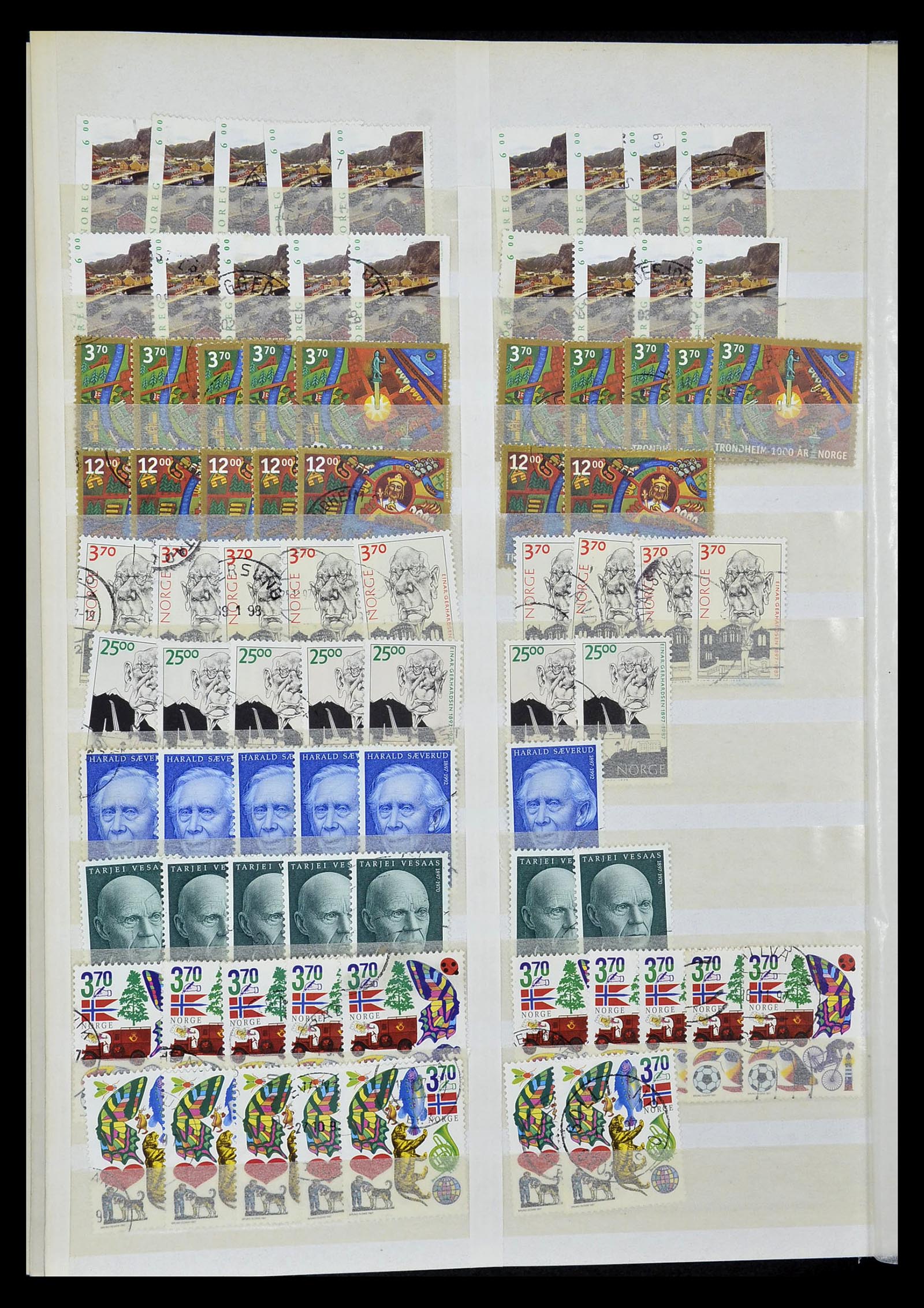 34616 134 - Postzegelverzameling 34616 Noorwegen 1970-2014.