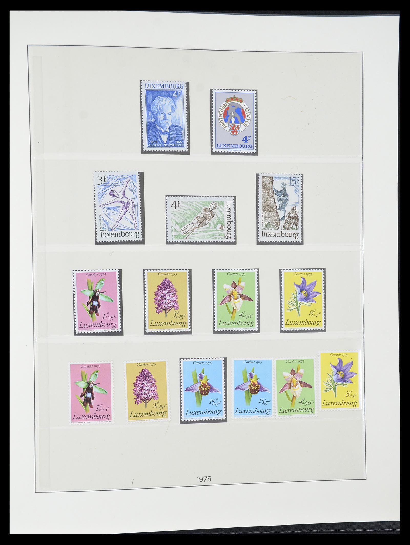 34620 101 - Postzegelverzameling 34620 Luxemburg 1906-2010.