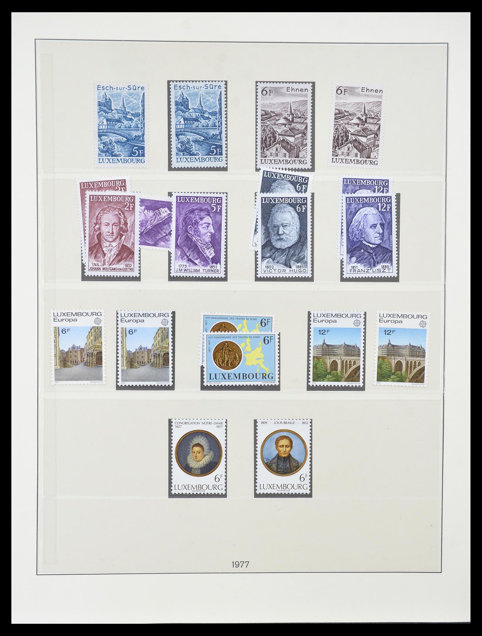 34620 104 - Postzegelverzameling 34620 Luxemburg 1906-2010.